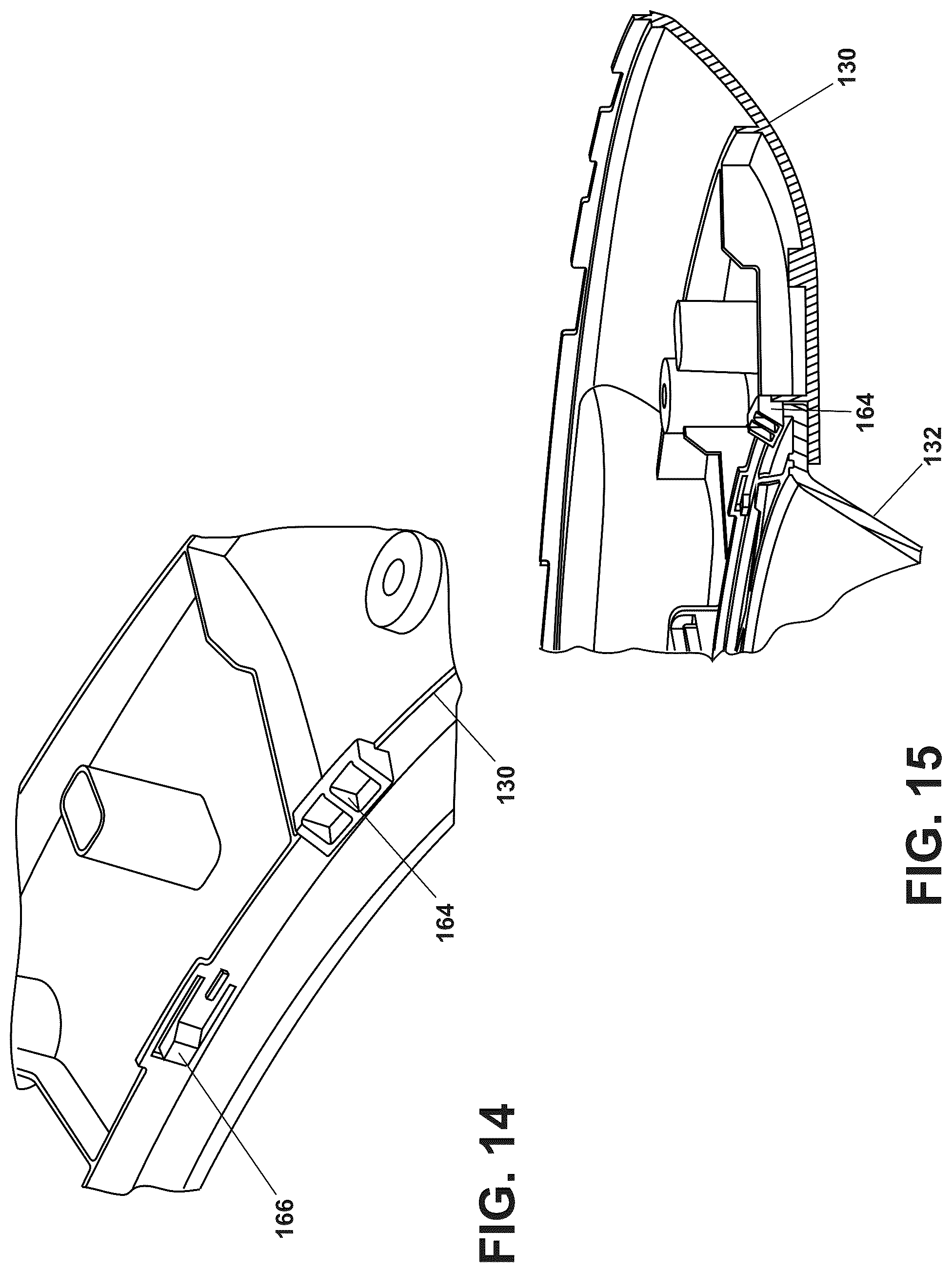 Patent US12351973 Figure 14 – Door assembly for a laundry treating appliance