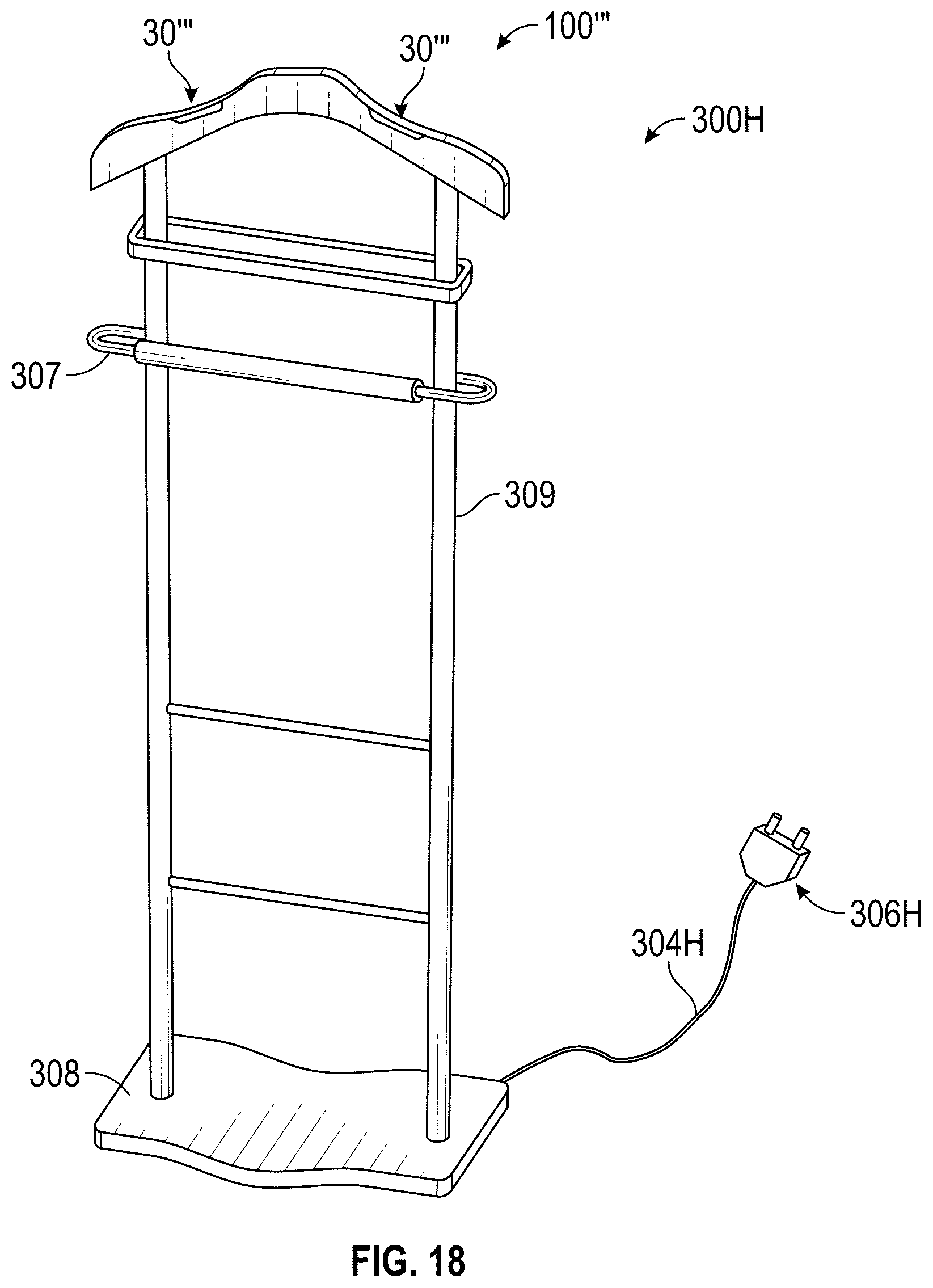 Patent US12351977 Figure 11 – Actively heated or cooled garments or footwear
