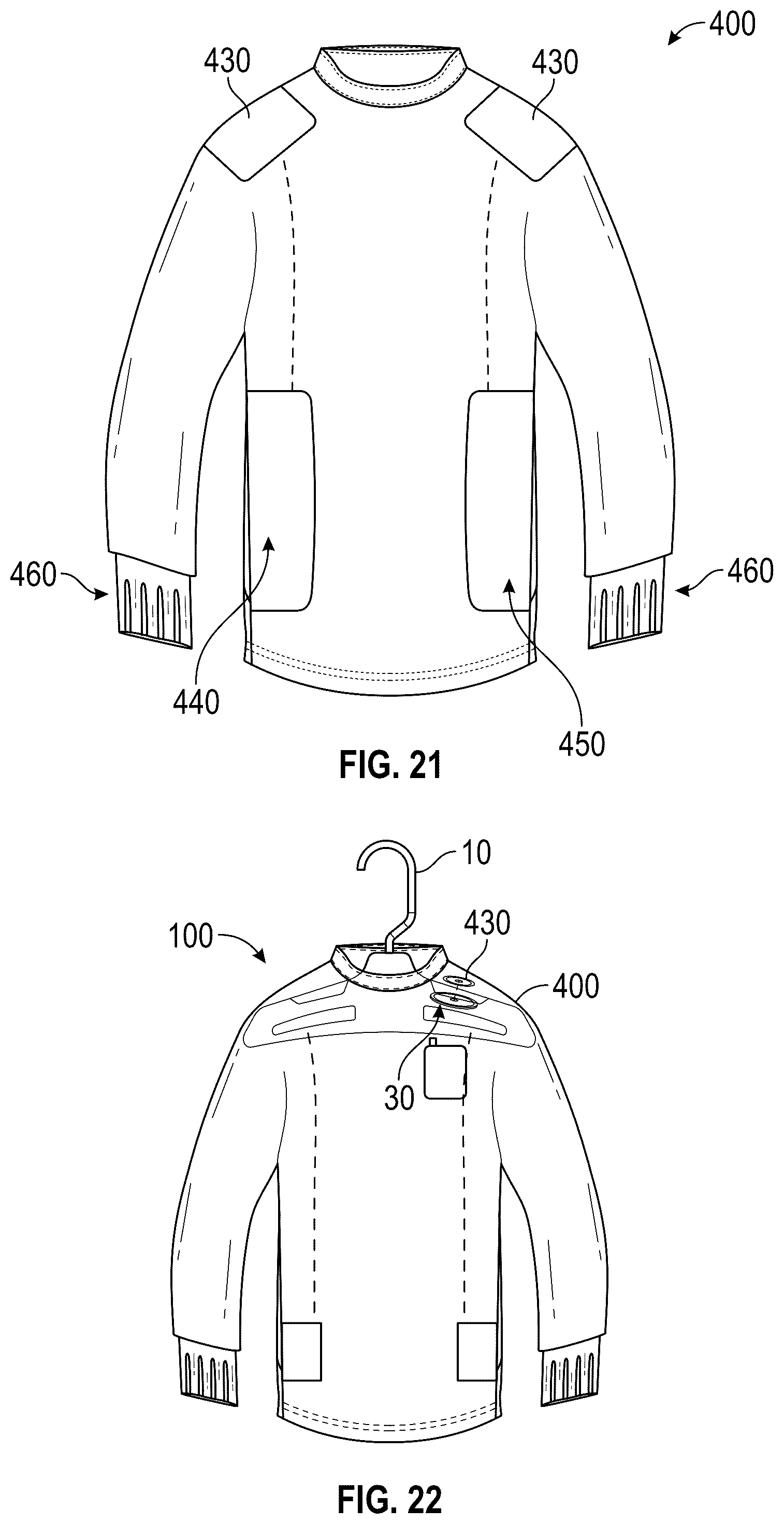 Patent US12351977 Figure 13 – Actively heated or cooled garments or footwear
