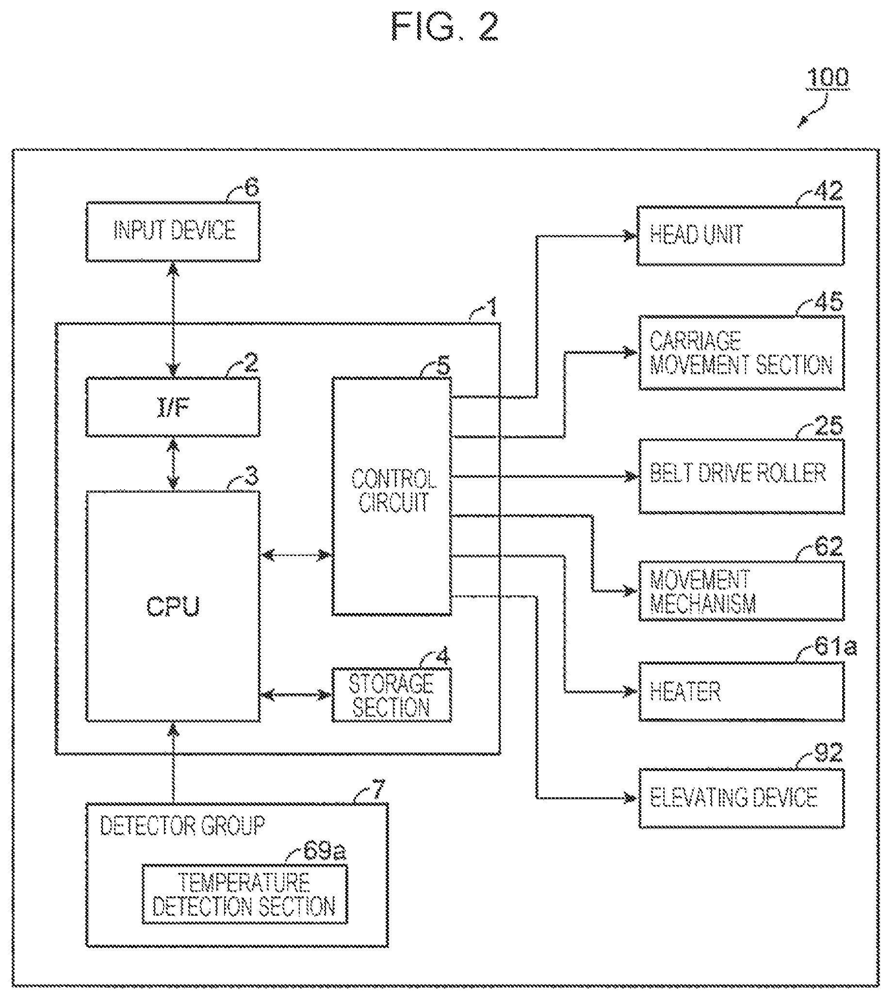 Patent US12351978 Figure 2 – Ink jet textile printing method and recording apparatus