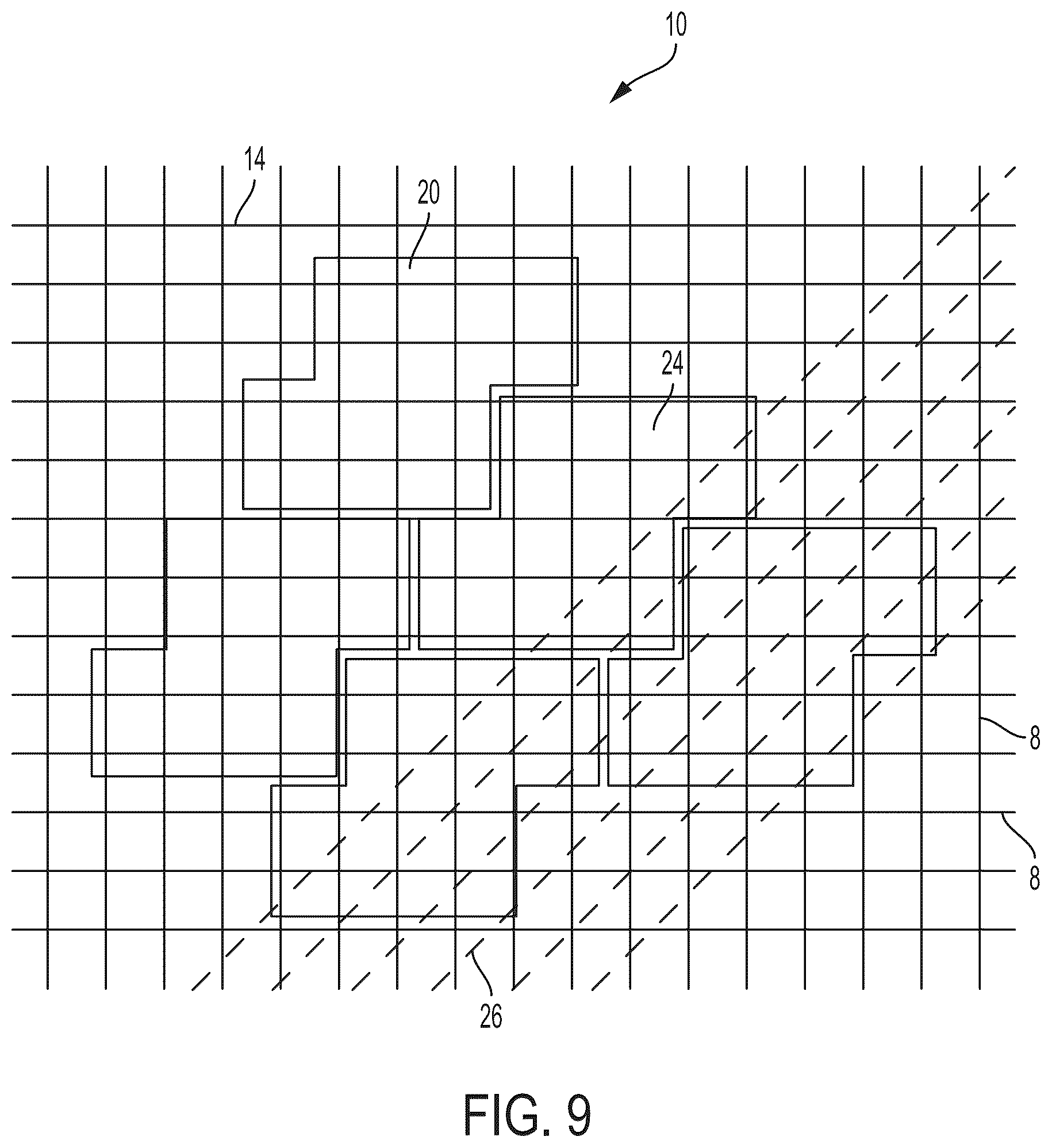 Patent US12351984 Figure 7 – Deflecting member for making fibrous structures