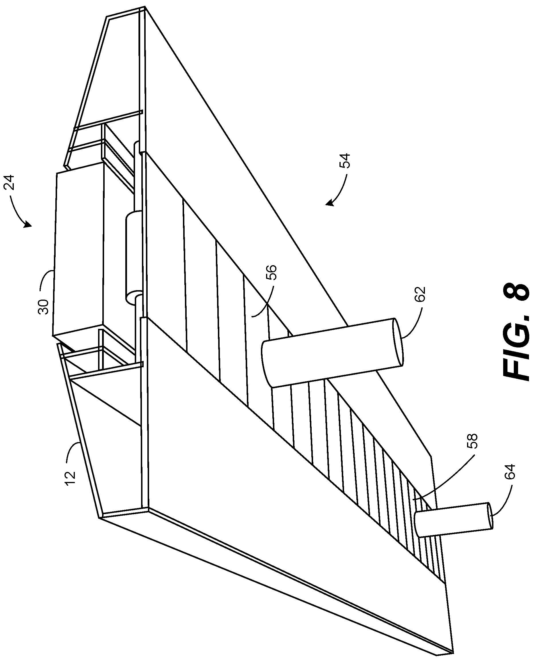 Patent US12351988 Figure 8 – Modular partition track system