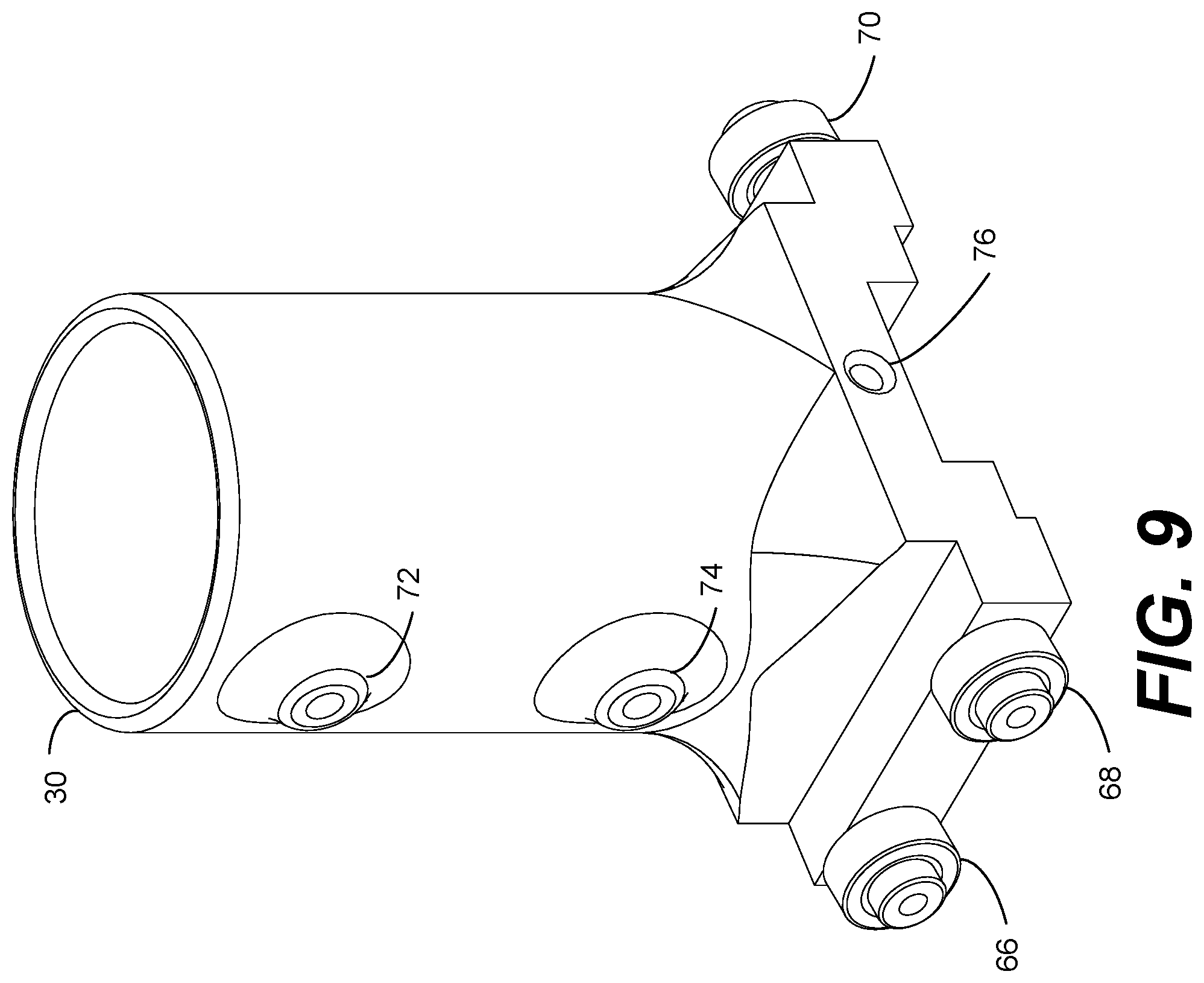 Patent US12351988 Figure 9 – Modular partition track system
