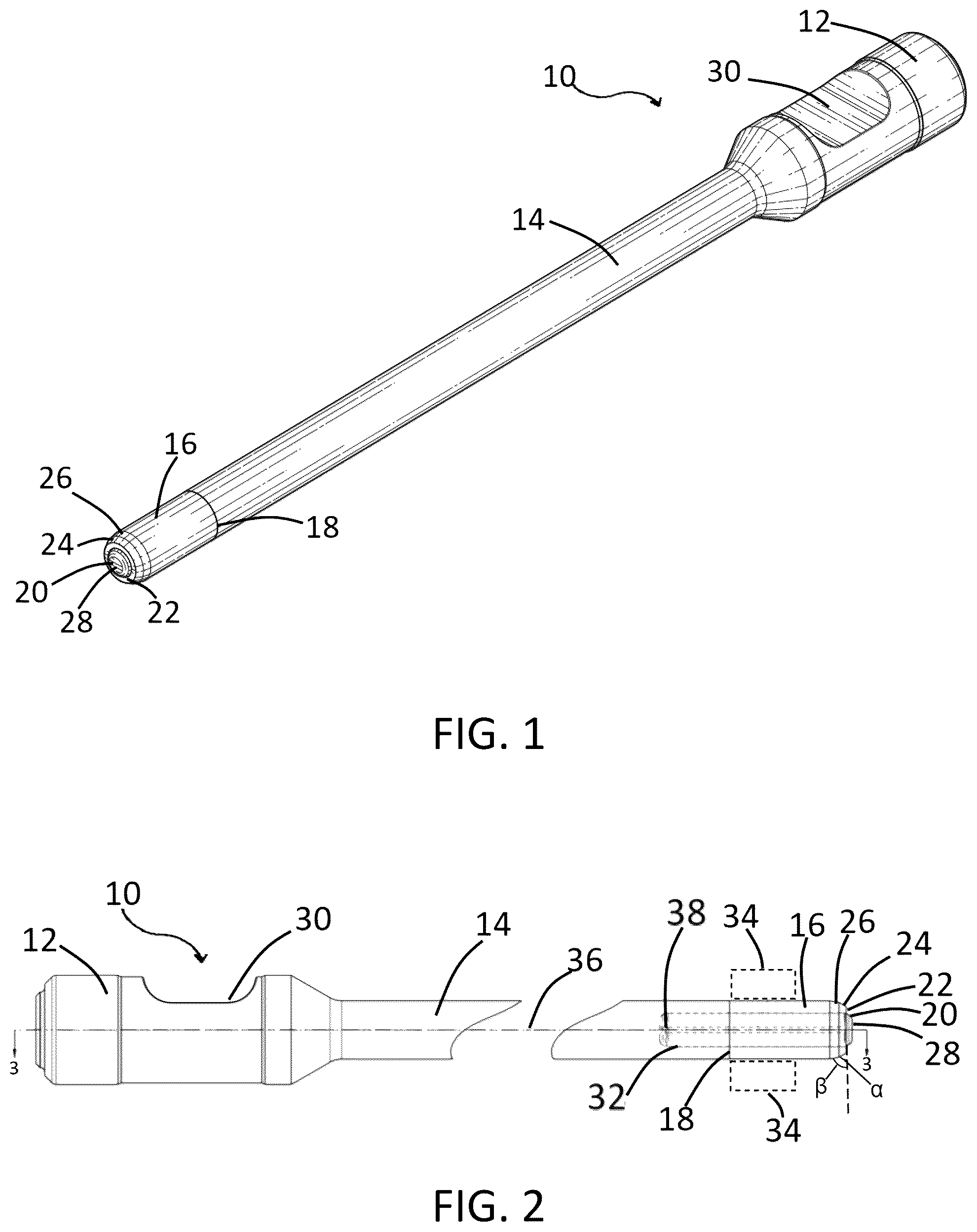 Patent US12351989 Figure 1 – Spiker anvil with tip insert