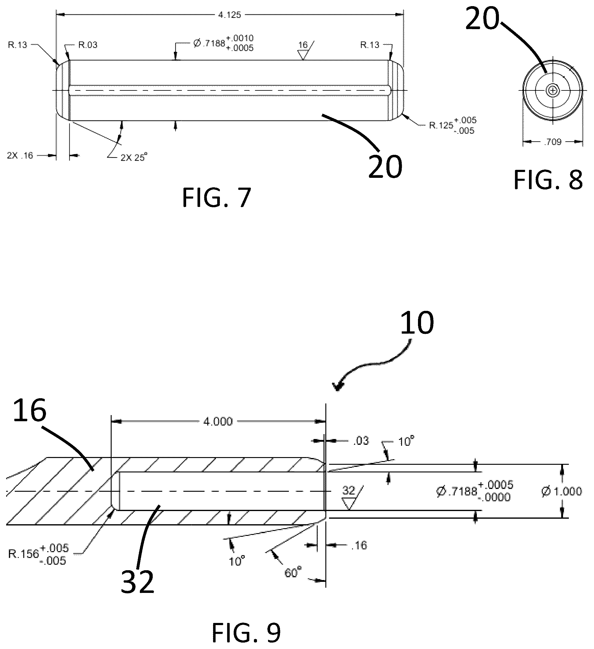 Patent US12351989 Figure 4 – Spiker anvil with tip insert