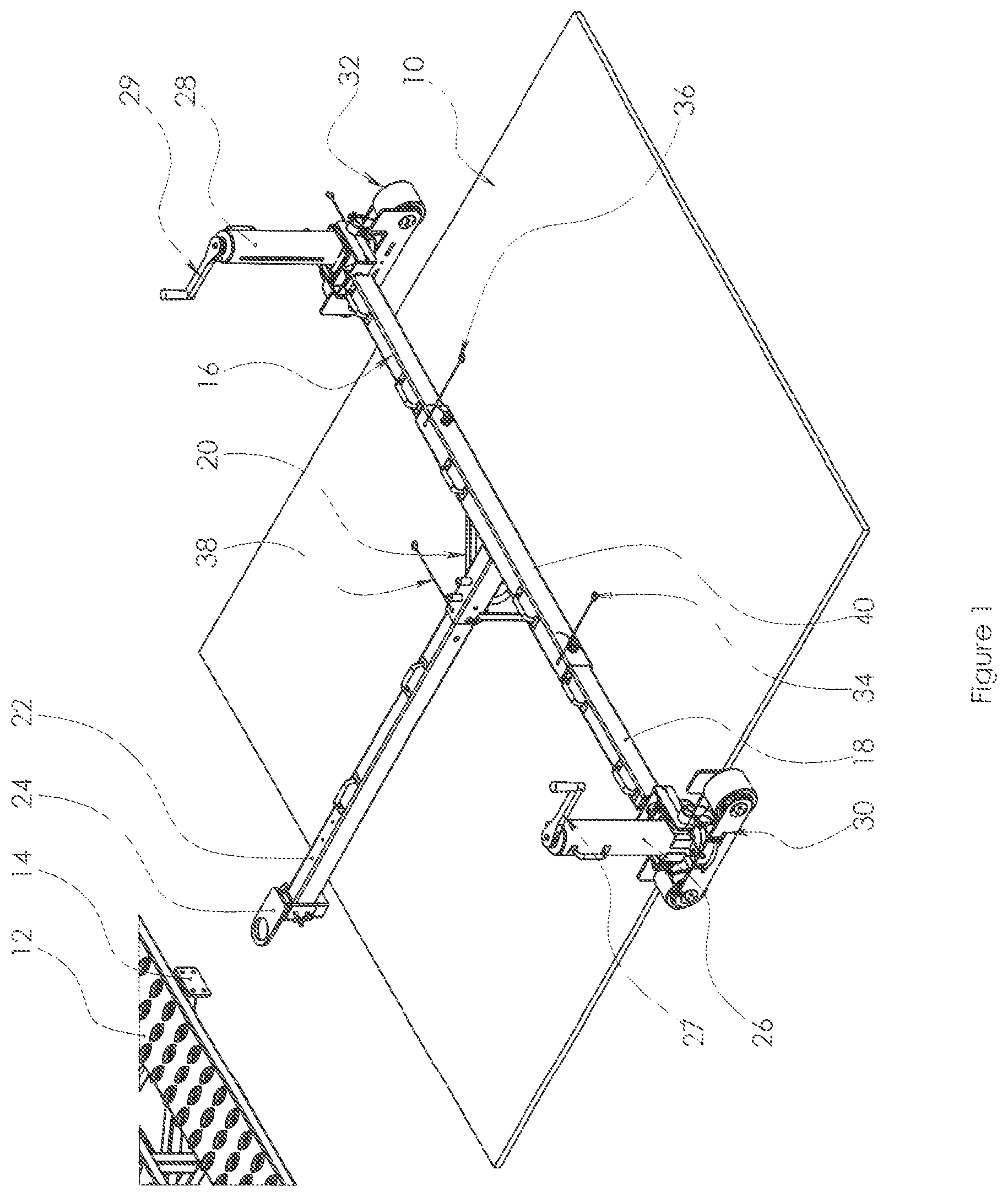 Patent US12351993 Figure 1 – Road plate moving system and method