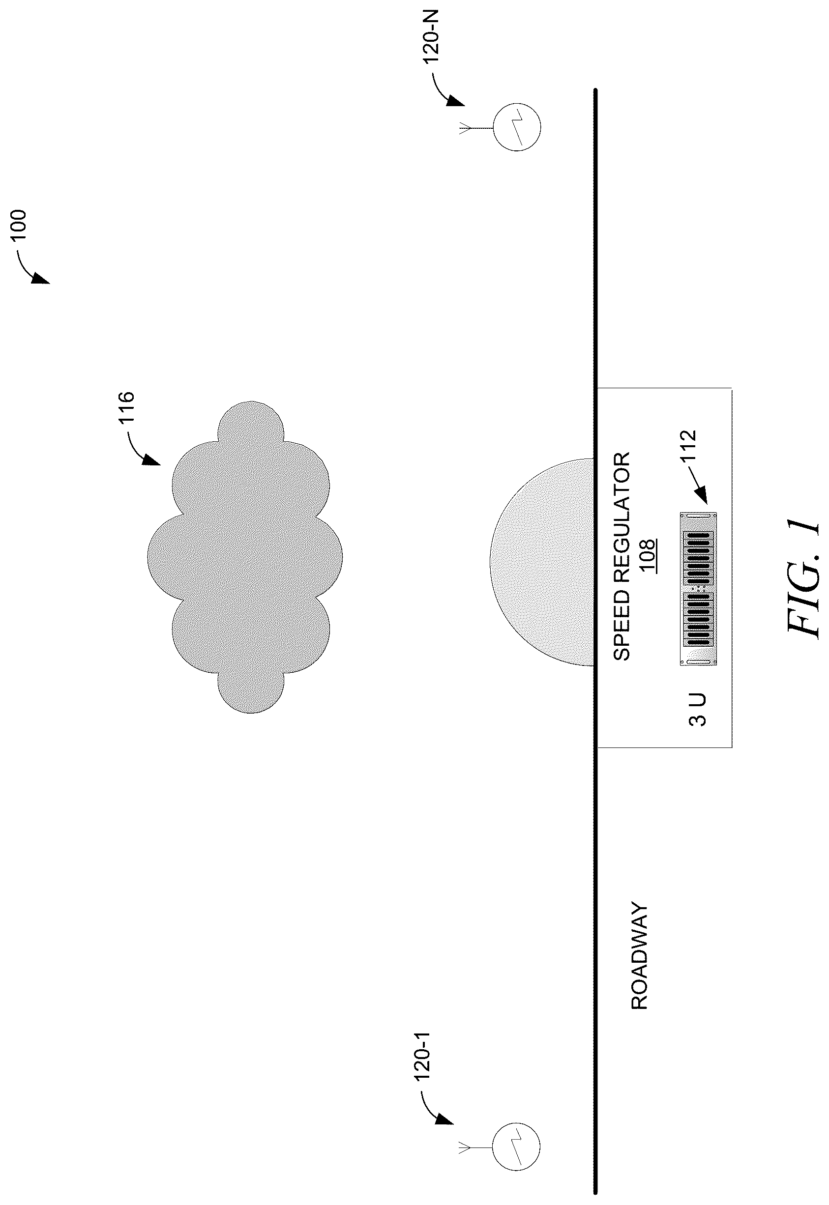 Patent US12351999 Figure 1 – Intelligent speed regulator