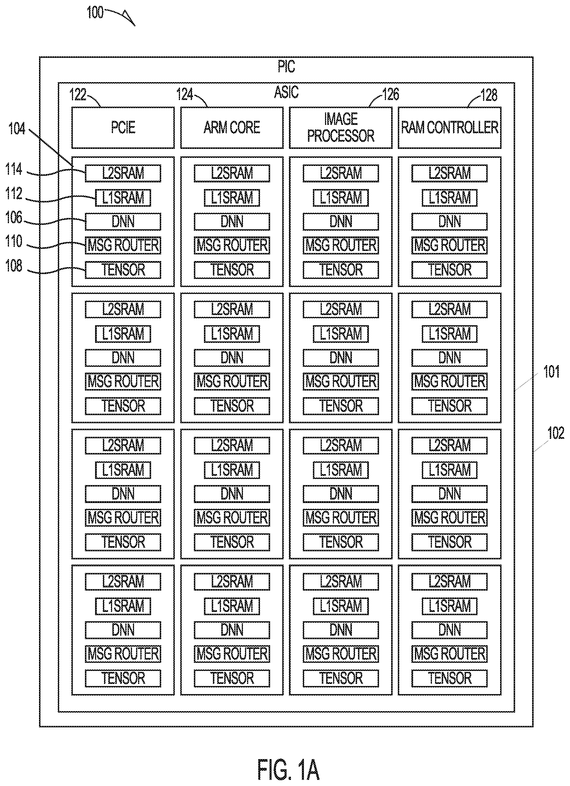 Patent US12353006 Figure 1 – Electro-photonic network for machine learning