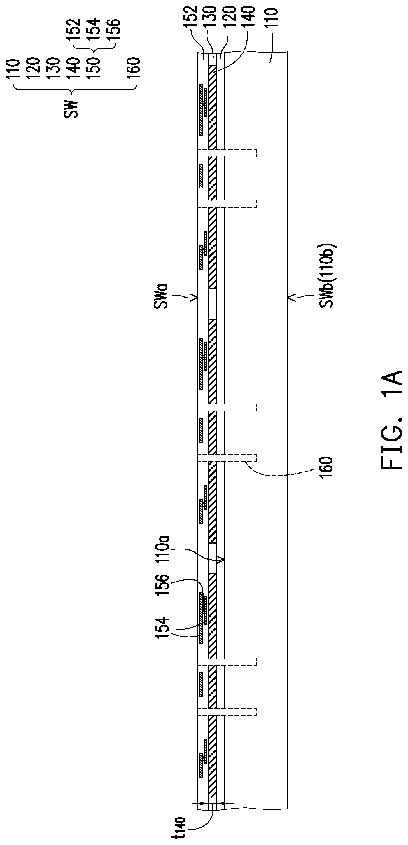 Patent US12353008 Figure 1 – Package, optical device, and manufacturing method of package