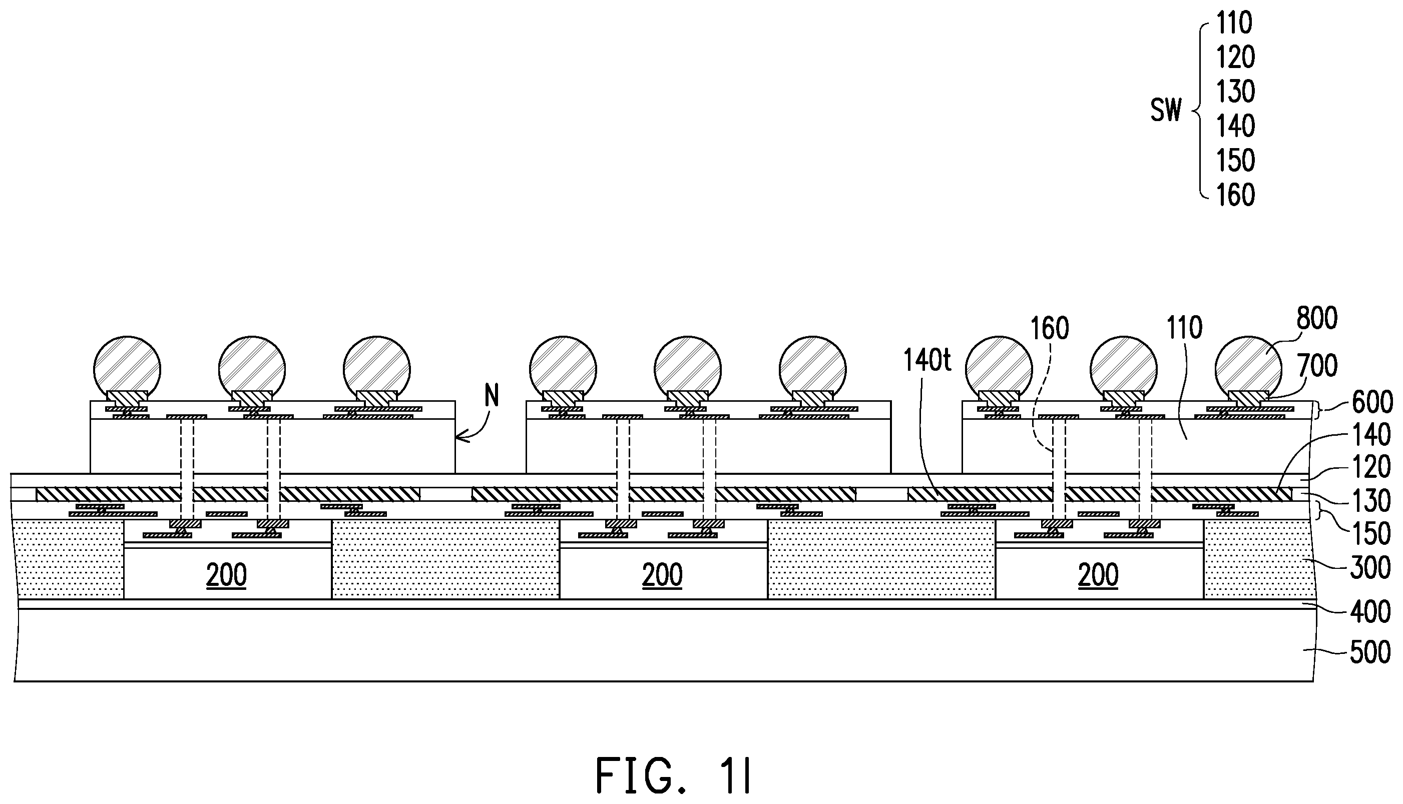 Patent US12353008 Figure 9 – Package, optical device, and manufacturing method of package