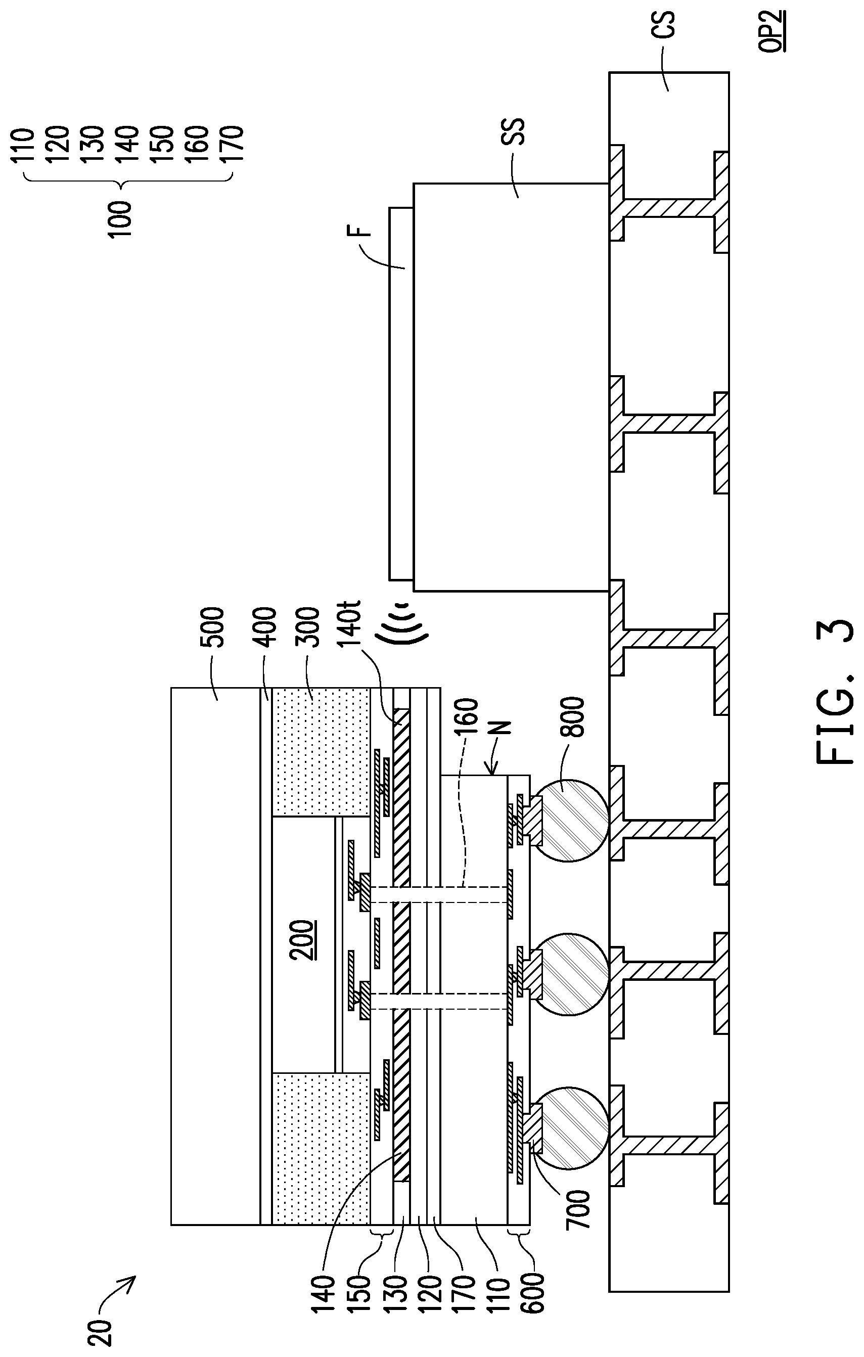 Patent US12353008 Figure 15 – Package, optical device, and manufacturing method of package