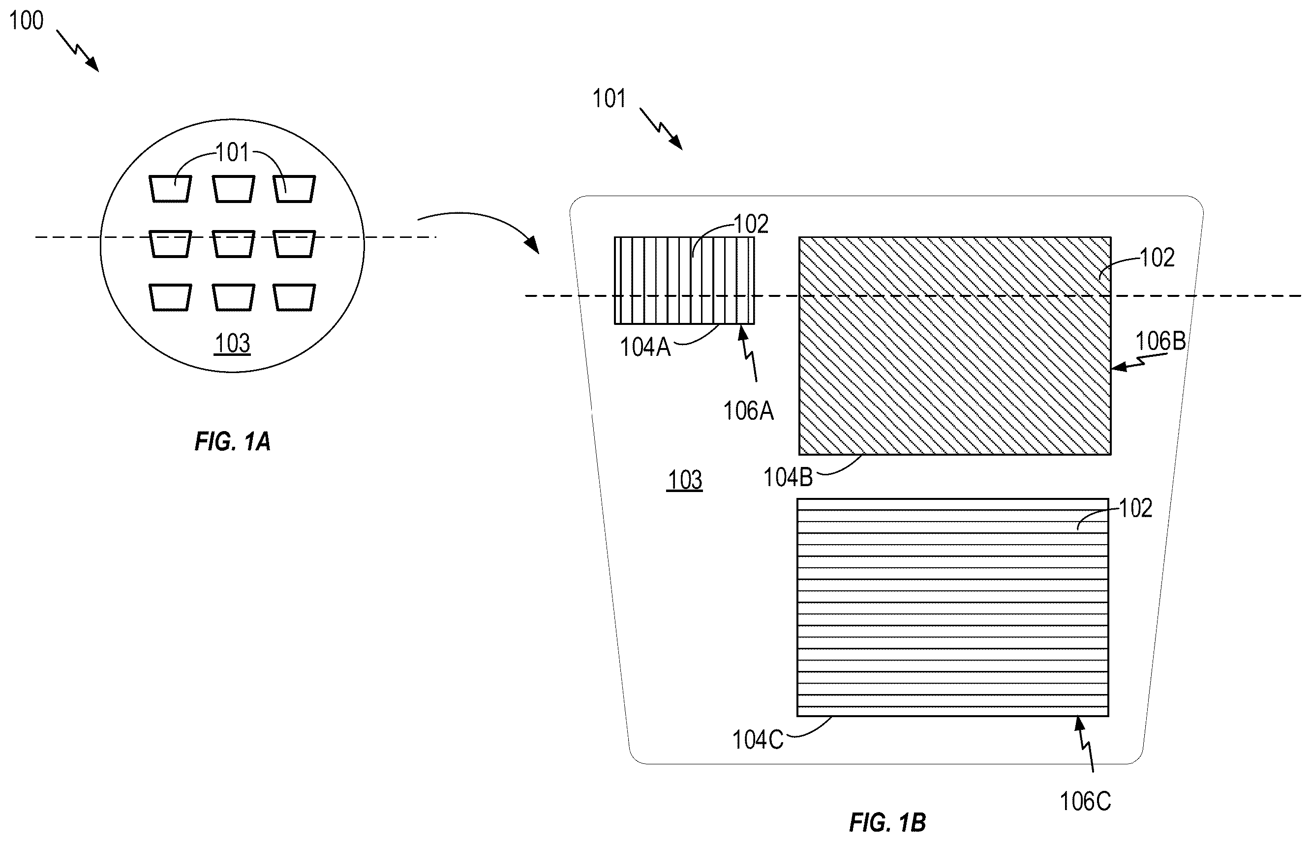 Patent US12353009 — Total or local thickness variation for optical devices — Figure 1