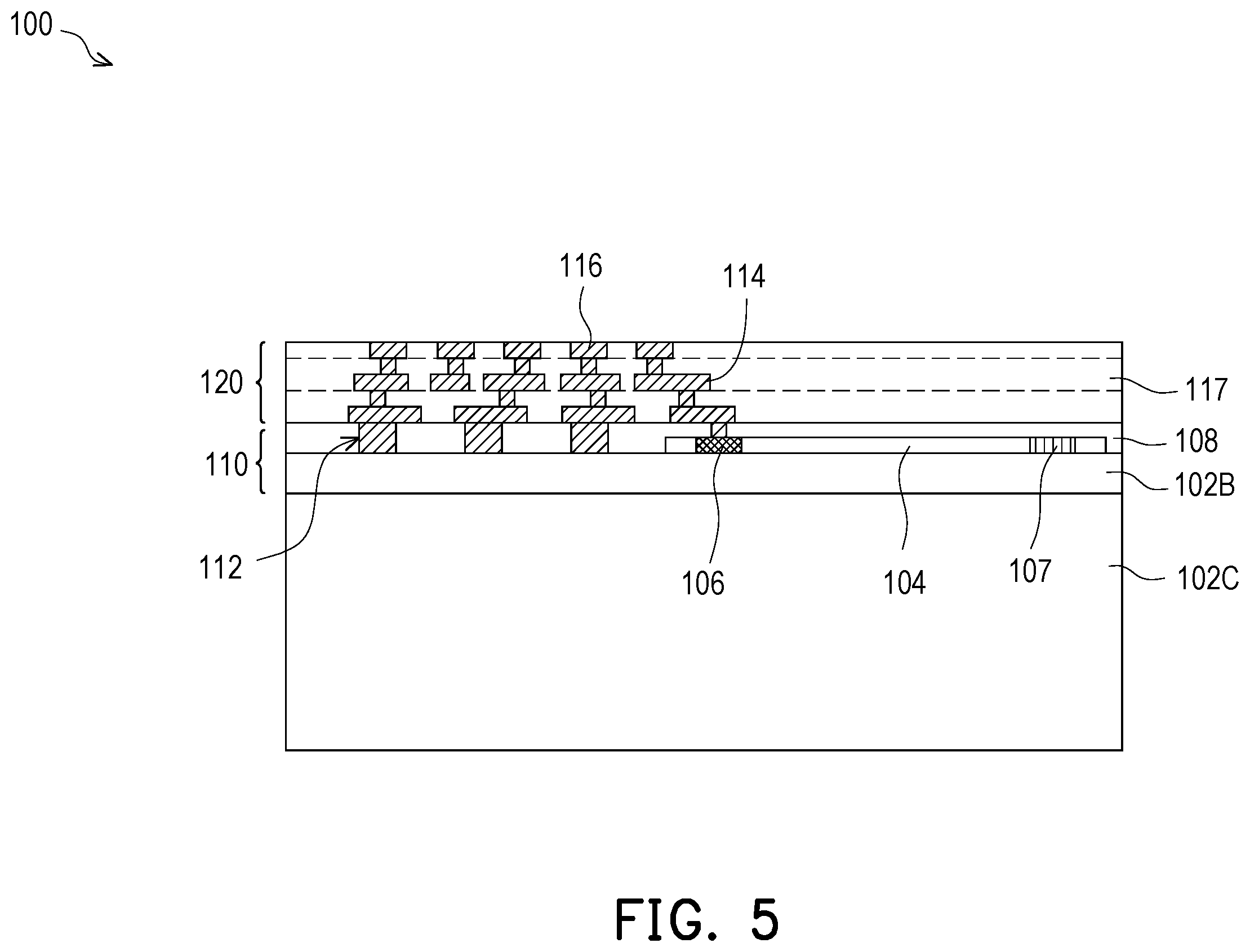 Patent US12353011 Figure 5 – Photonic package and method of manufacture