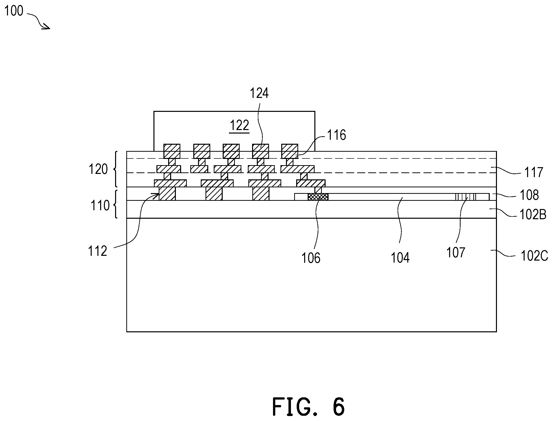 Patent US12353011 Figure 6 – Photonic package and method of manufacture