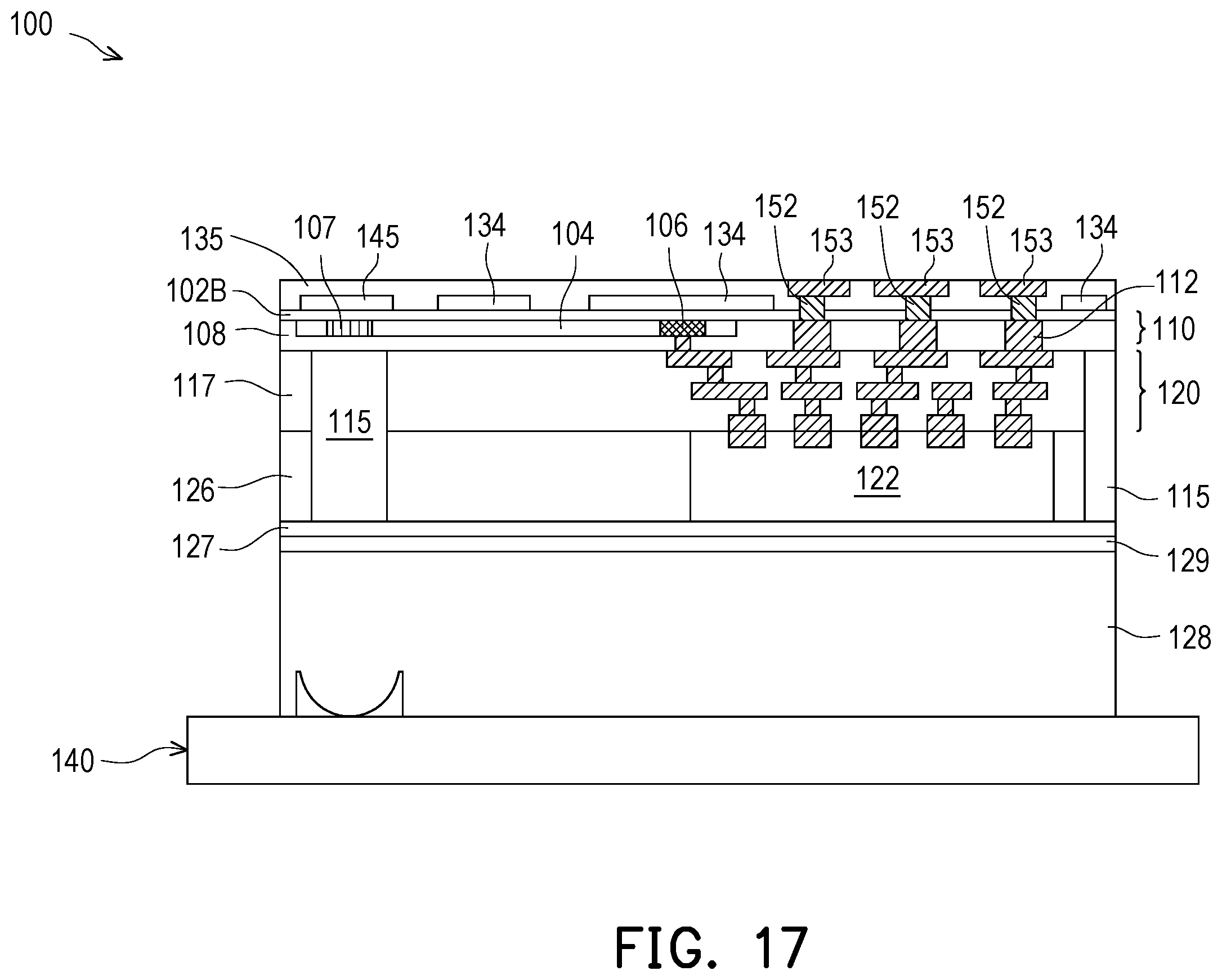 Patent US12353011 Figure 17 – Photonic package and method of manufacture