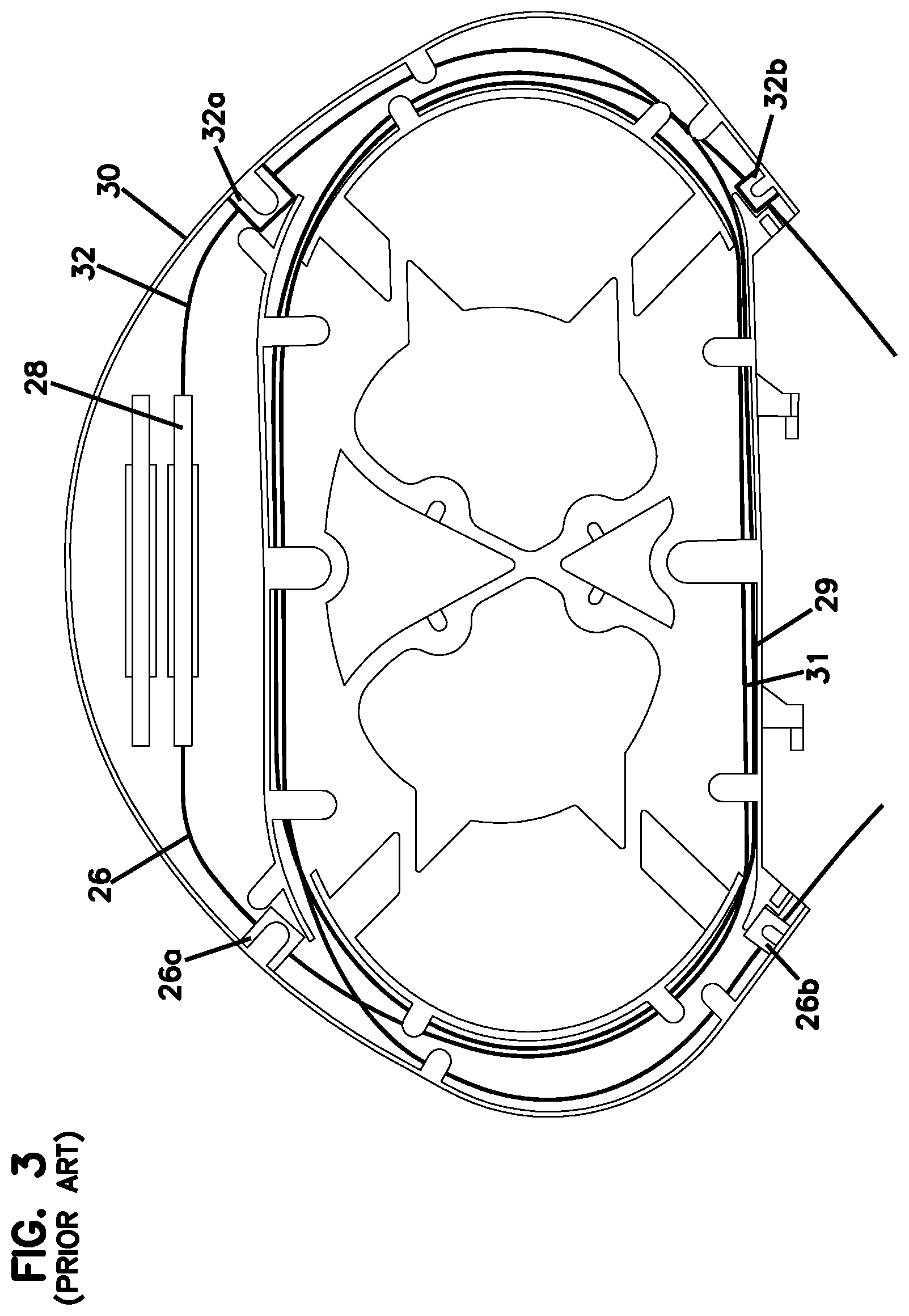 Patent US12353013 Figure 3 – Light weight fiber optic splice and fiber management system