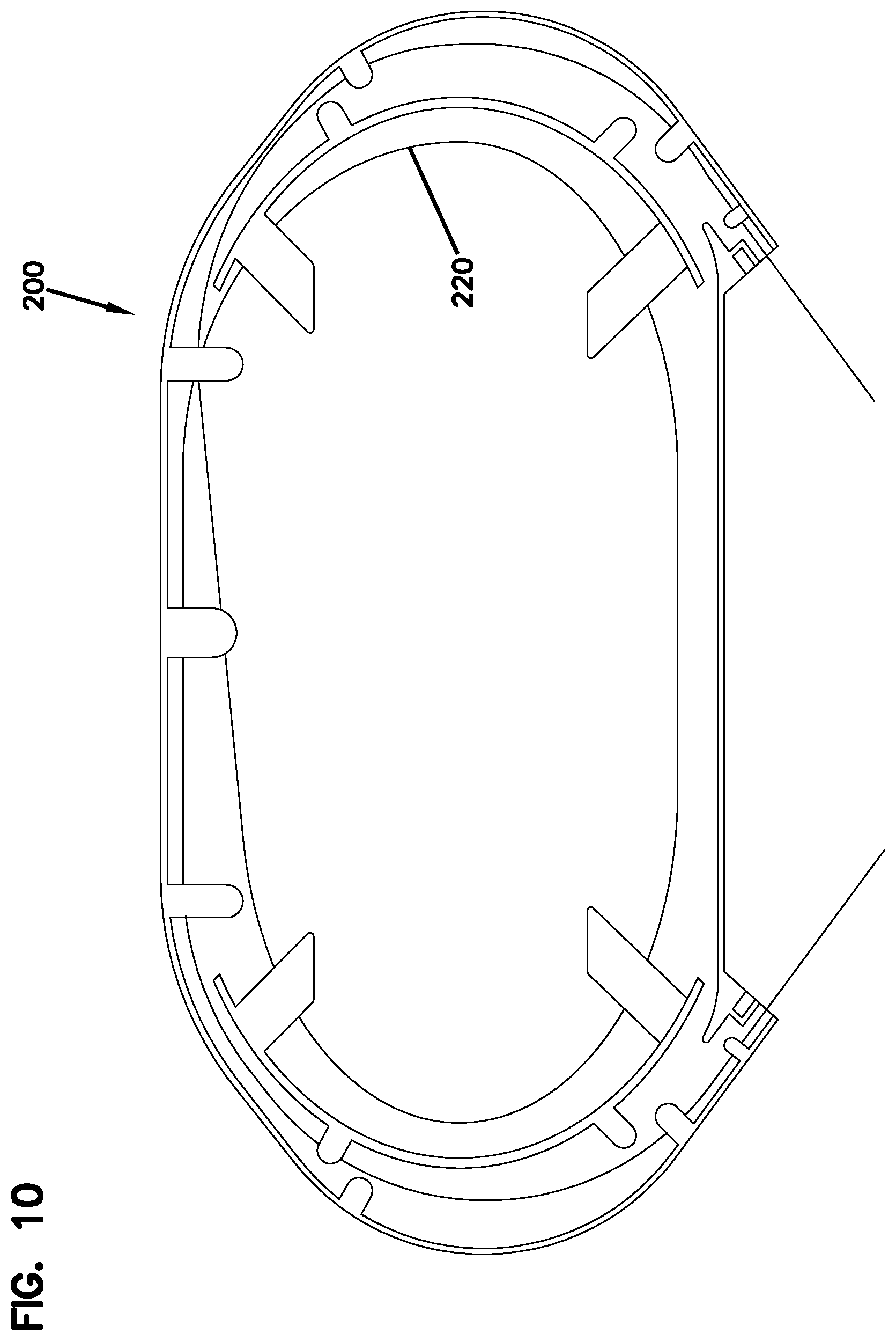 Patent US12353013 Figure 7 – Light weight fiber optic splice and fiber management system