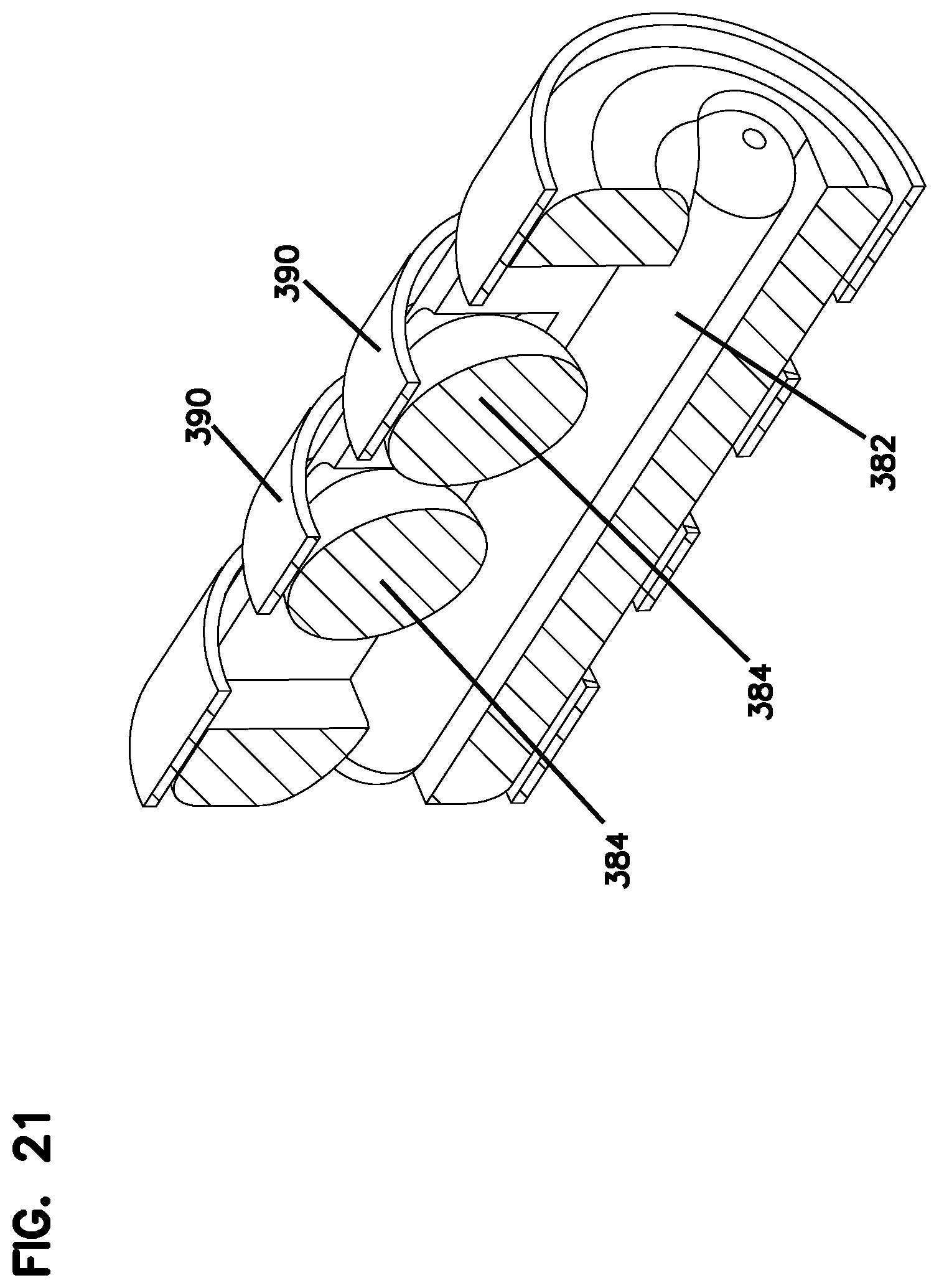 Patent US12353013 Figure 15 – Light weight fiber optic splice and fiber management system