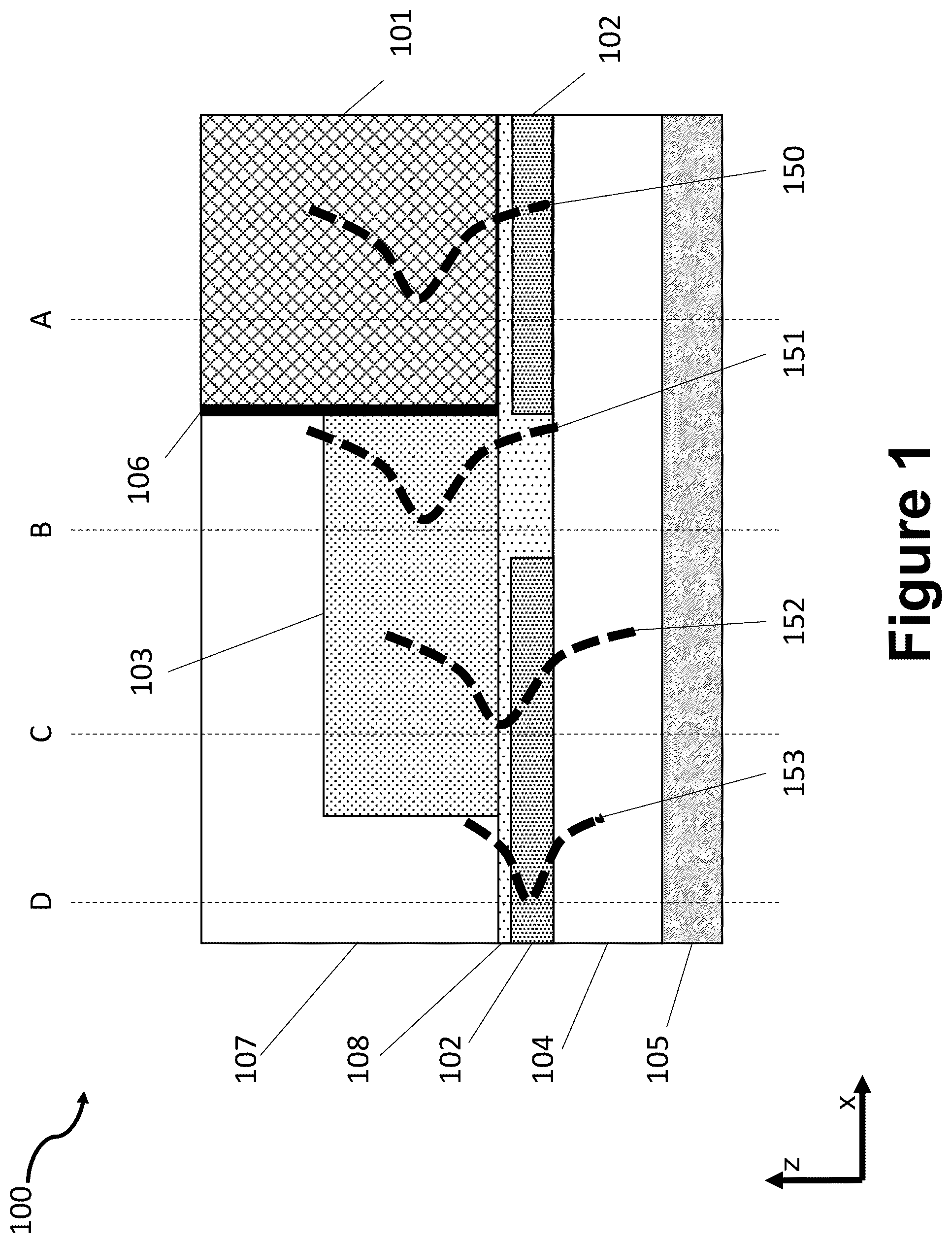 Patent US12353014 Figure 1 – Mode control in heterogeneously integrated photonics