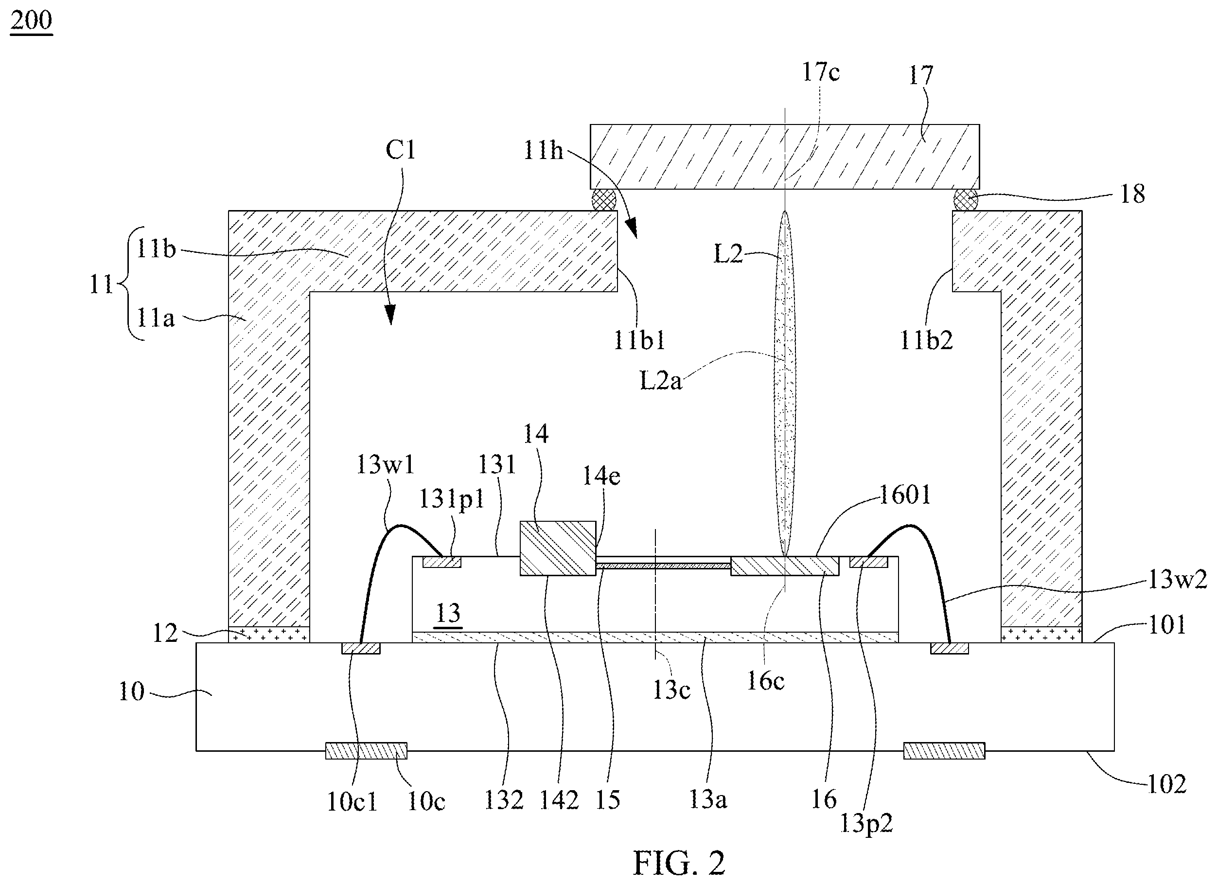 Patent US12353015 Figure 6 – Optical package device and method of manufacturing the same