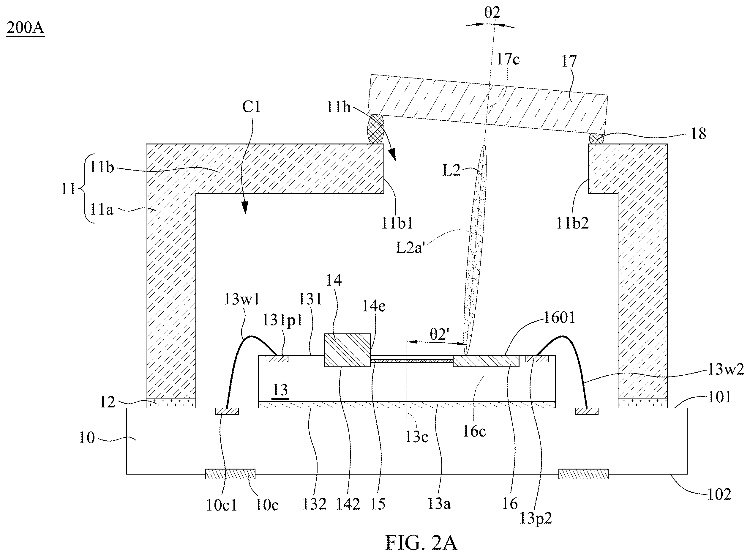 Patent US12353015 Figure 7 – Optical package device and method of manufacturing the same
