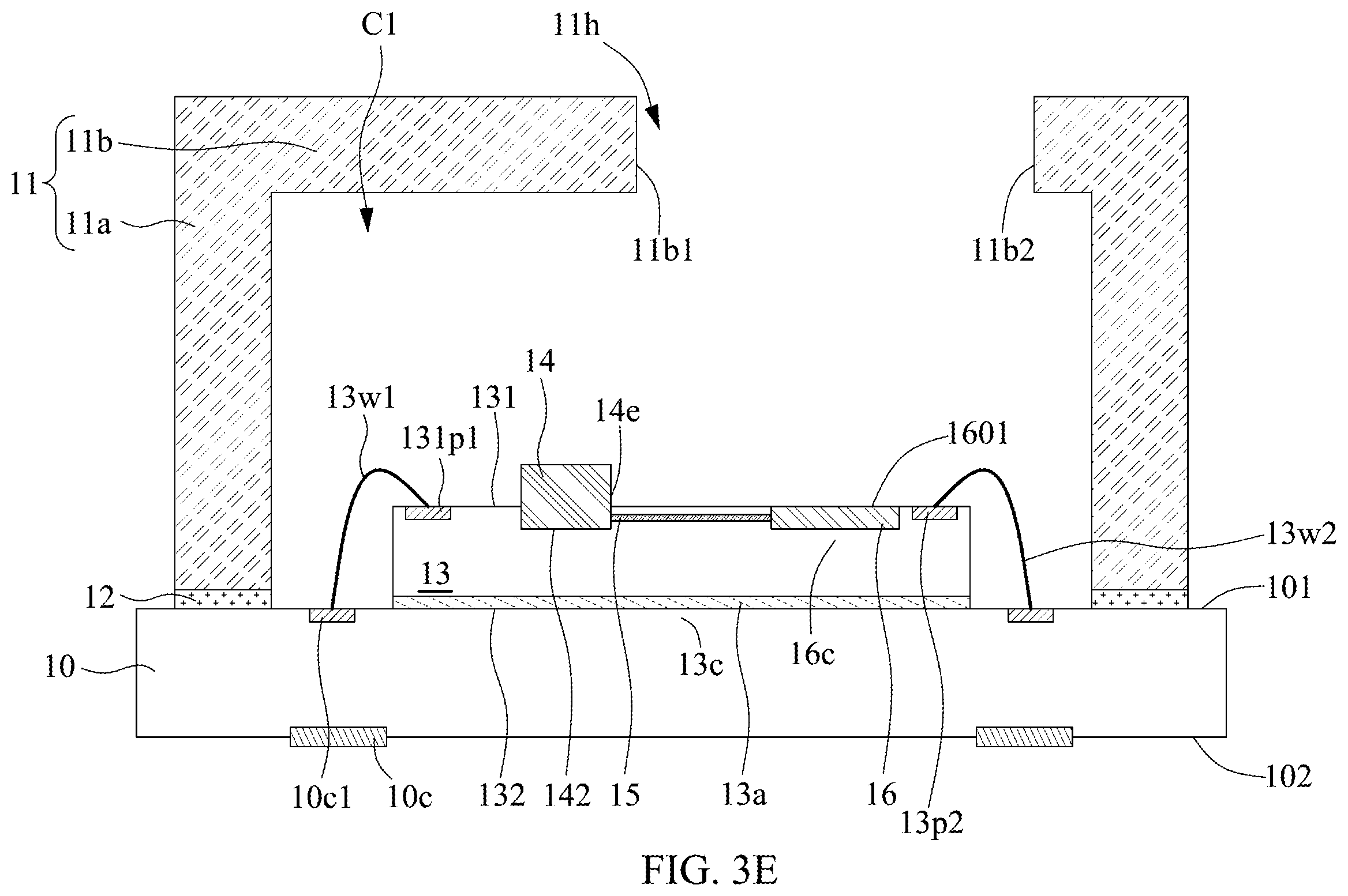 Patent US12353015 Figure 14 – Optical package device and method of manufacturing the same