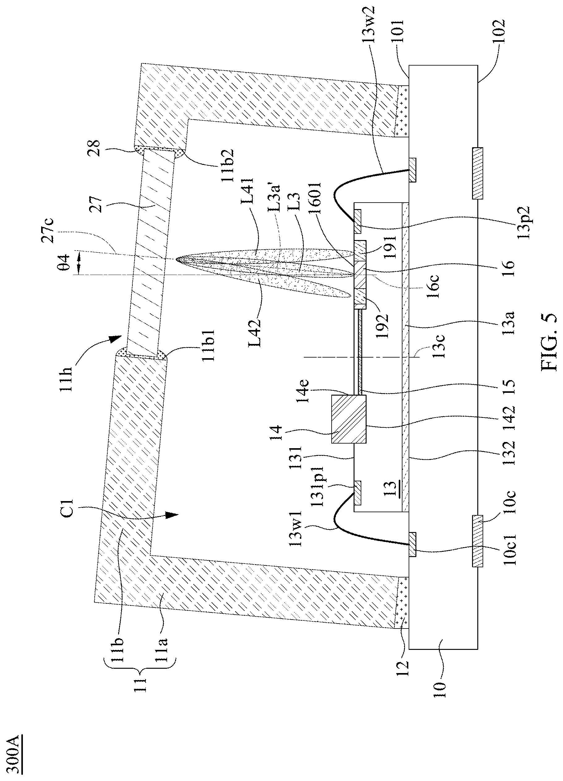 Patent US12353015 Figure 18 – Optical package device and method of manufacturing the same