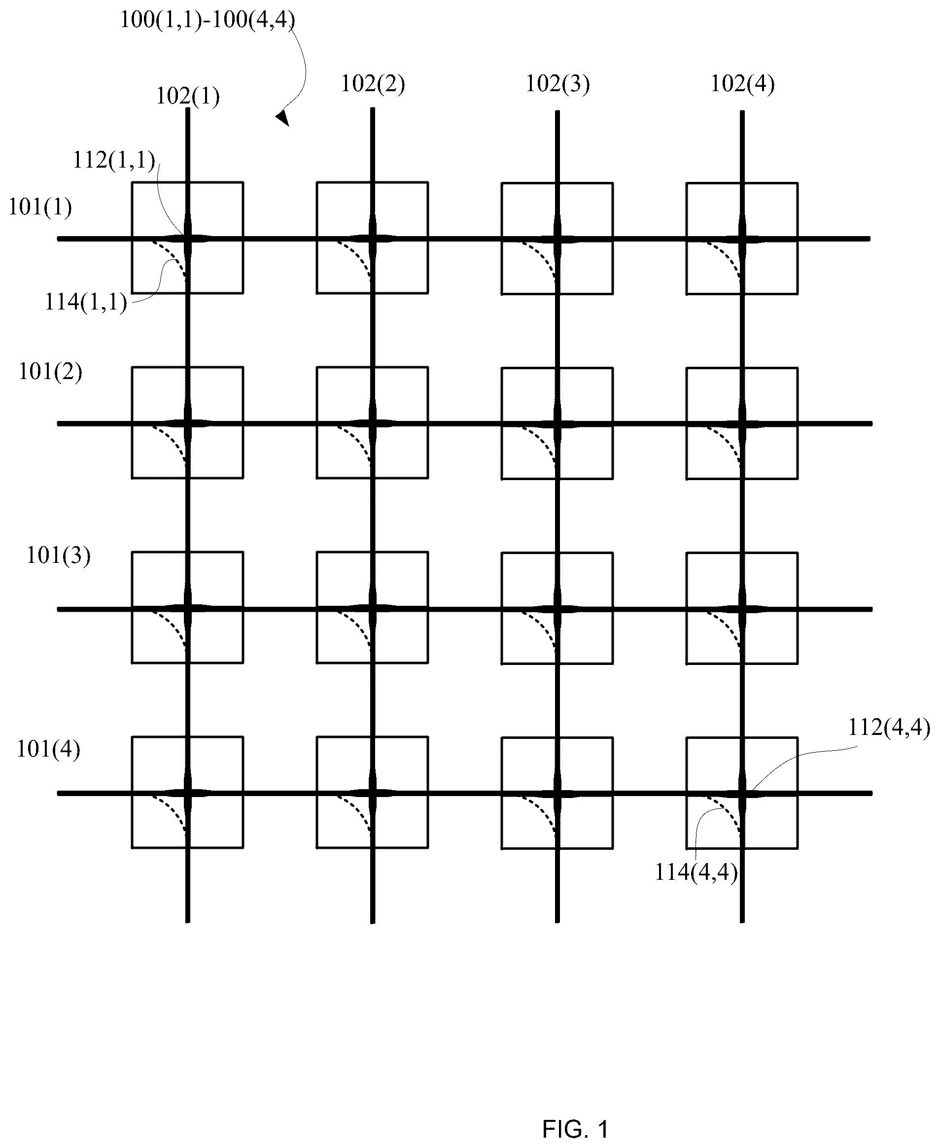 Patent US12353017 — Optical switching system — Figure 1