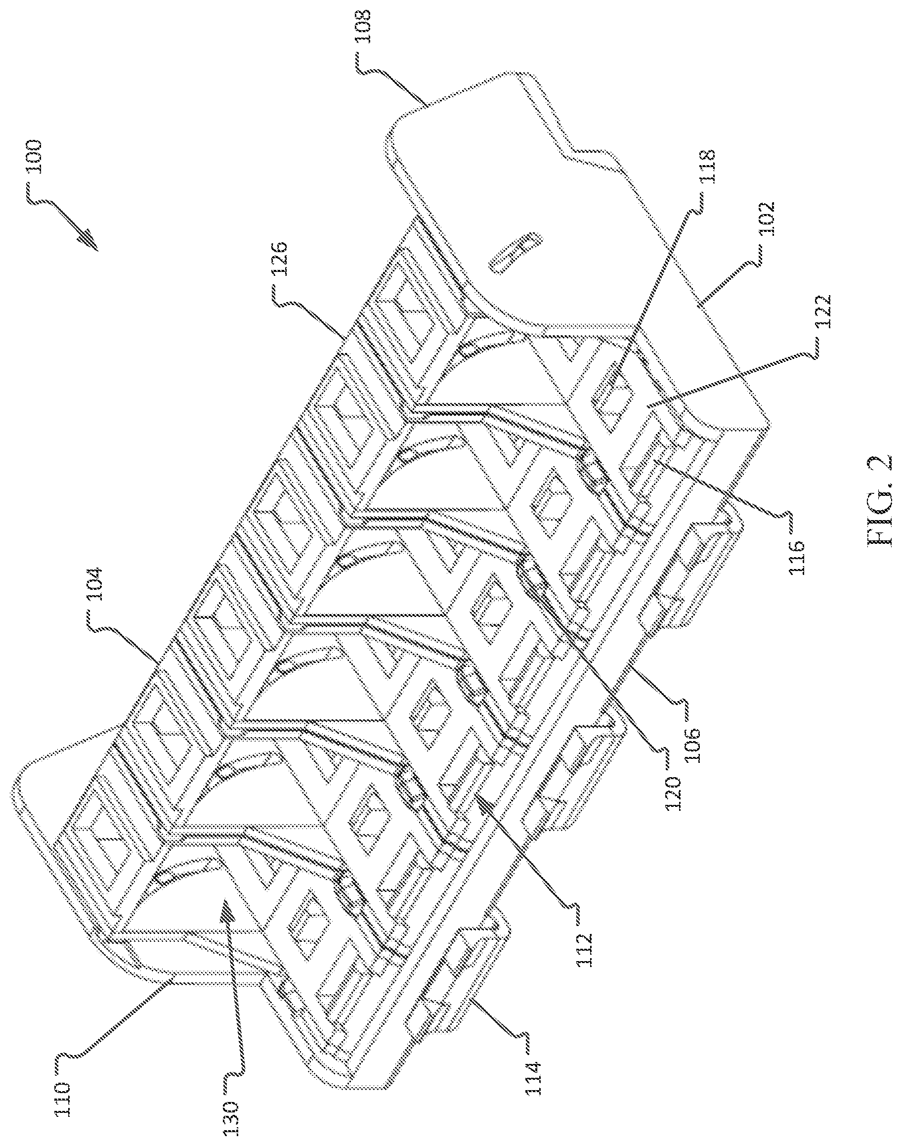 Patent US12353020 Figure 2 – Optical fiber adapter mounting devices