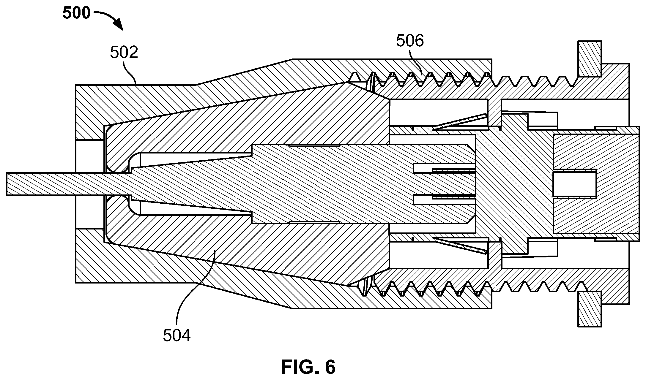 Patent US12353021 Figure 6 – Retrofit cover for fiber optic cable connection