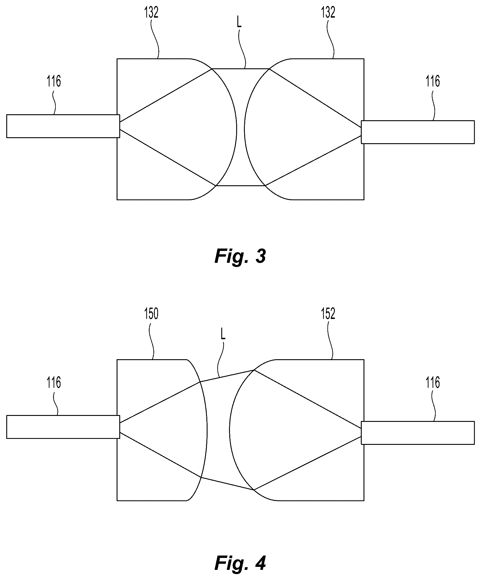 Patent US12353022 Figure 3 – Multi-fiber ferrule with improved eye safety