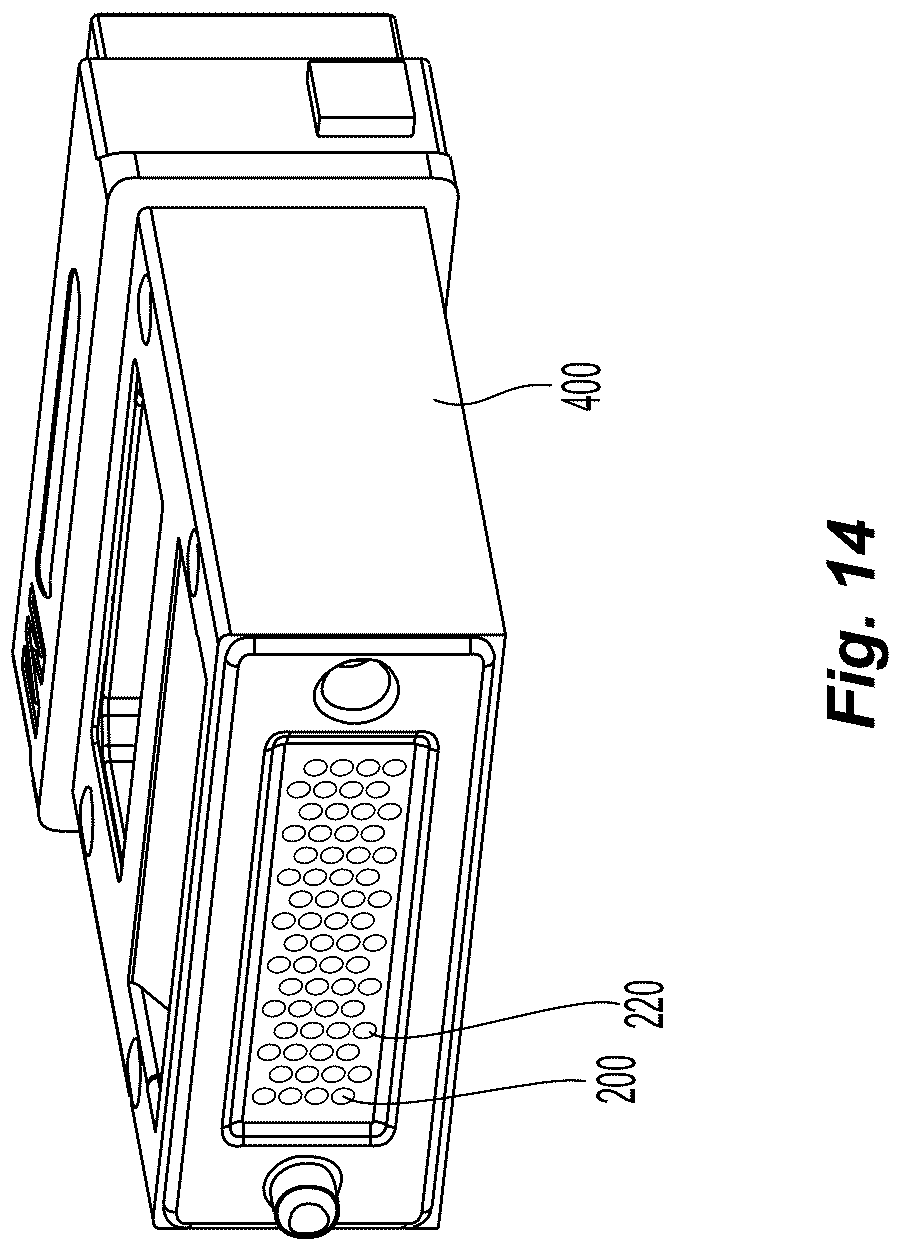 Patent US12353022 Figure 11 – Multi-fiber ferrule with improved eye safety