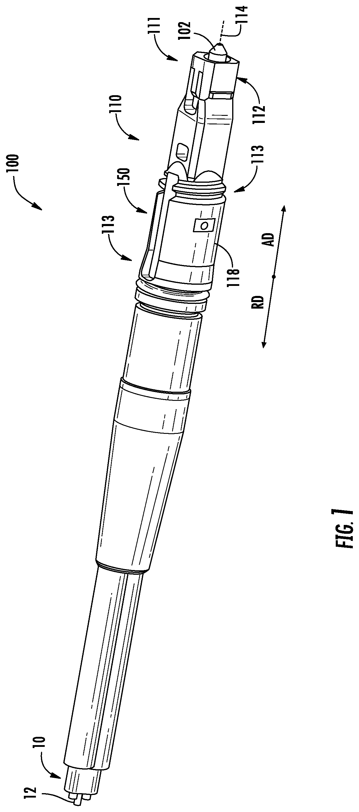 Patent US12353024 Figure 1 – Multiports and optical connectors with rotationally discrete locking and keying features