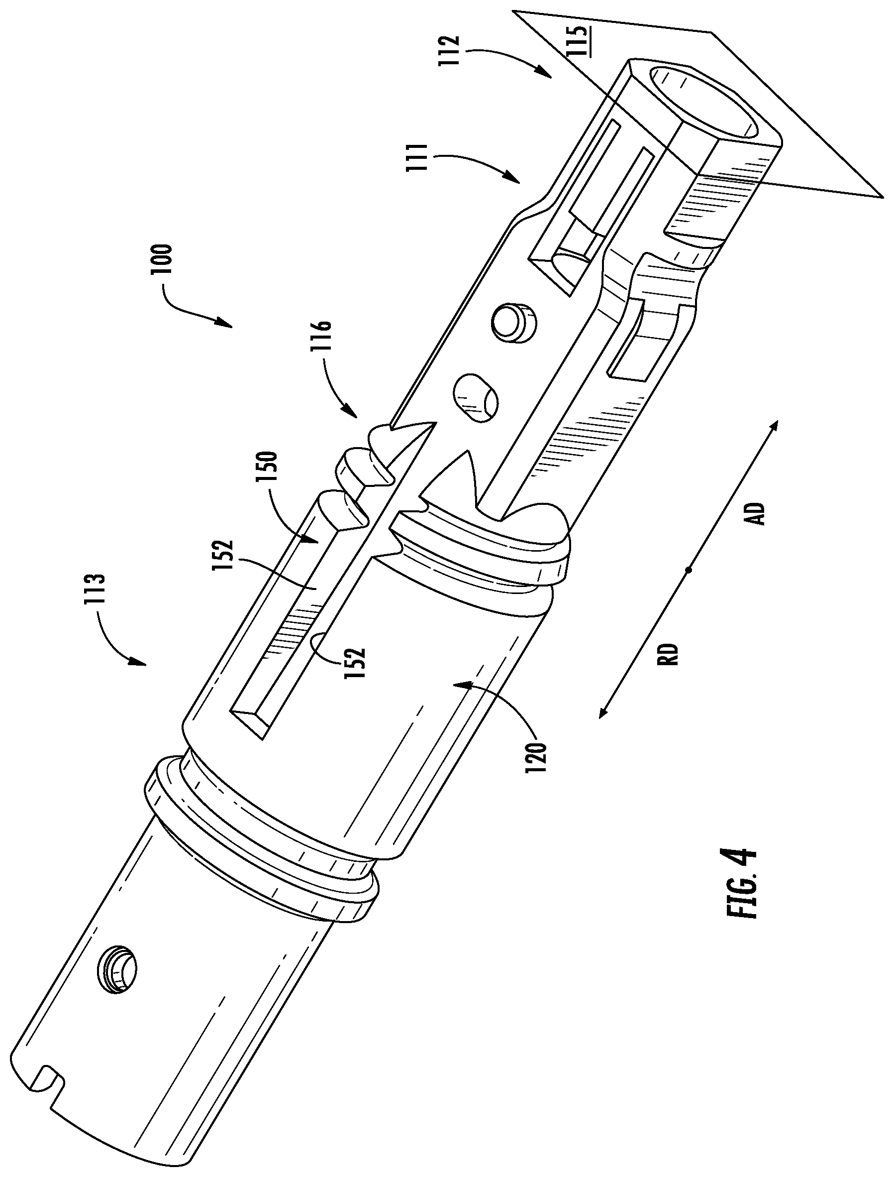 Patent US12353024 Figure 4 – Multiports and optical connectors with rotationally discrete locking and keying features