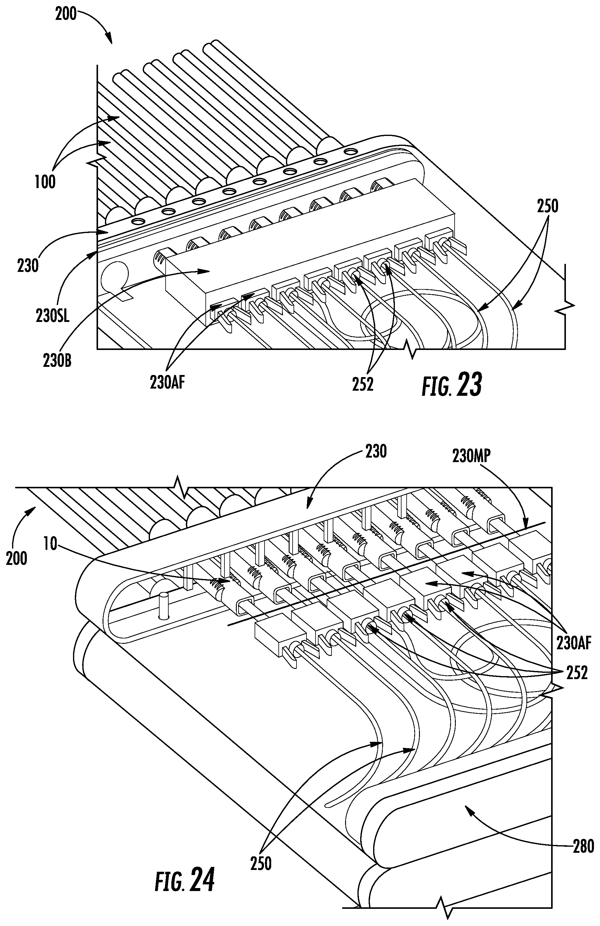 Patent US12353025 Figure 20 – Multiports having a connection port insert and methods of making the same
