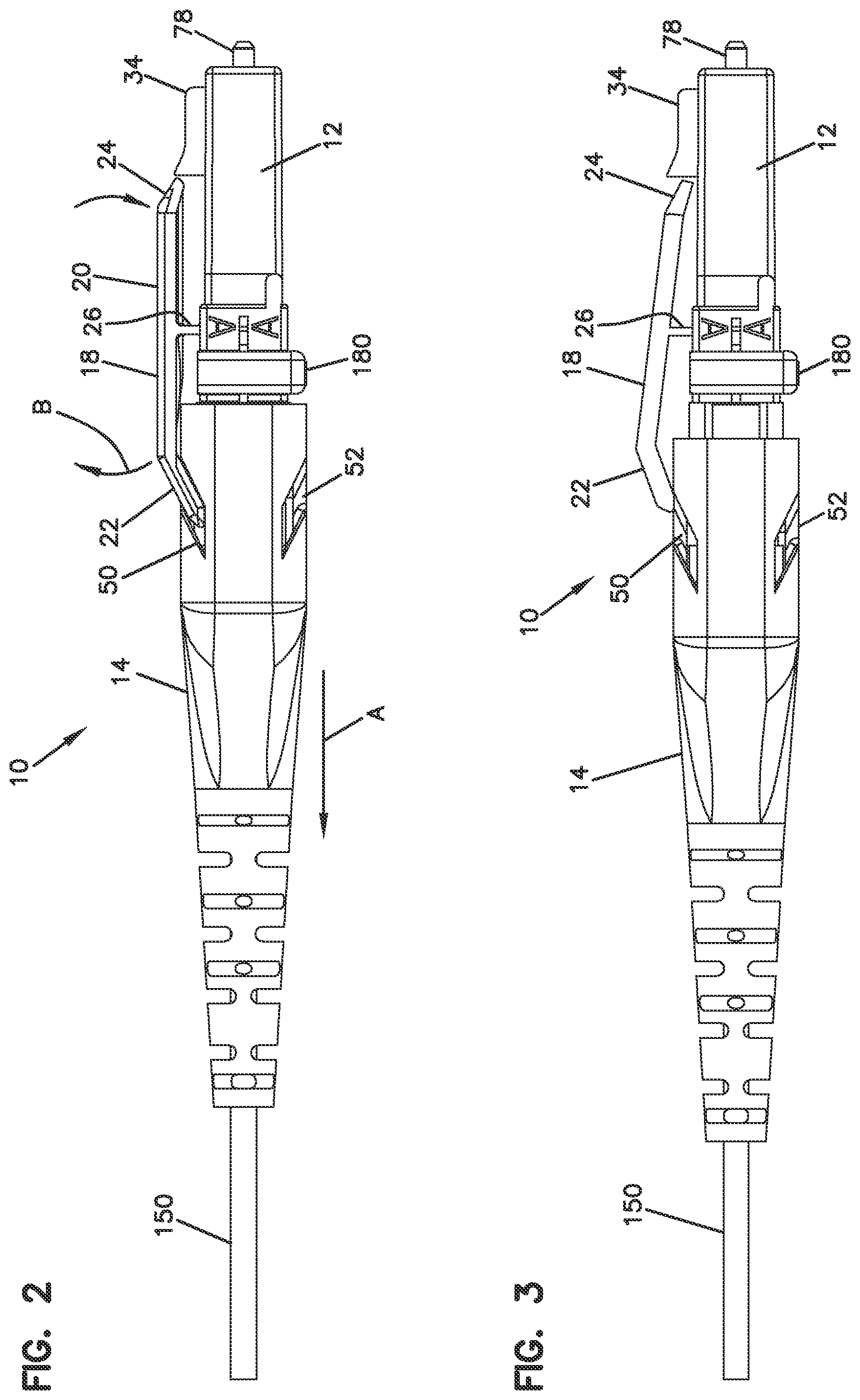 Patent US12353026 Figure 2 – Fiber optic connector