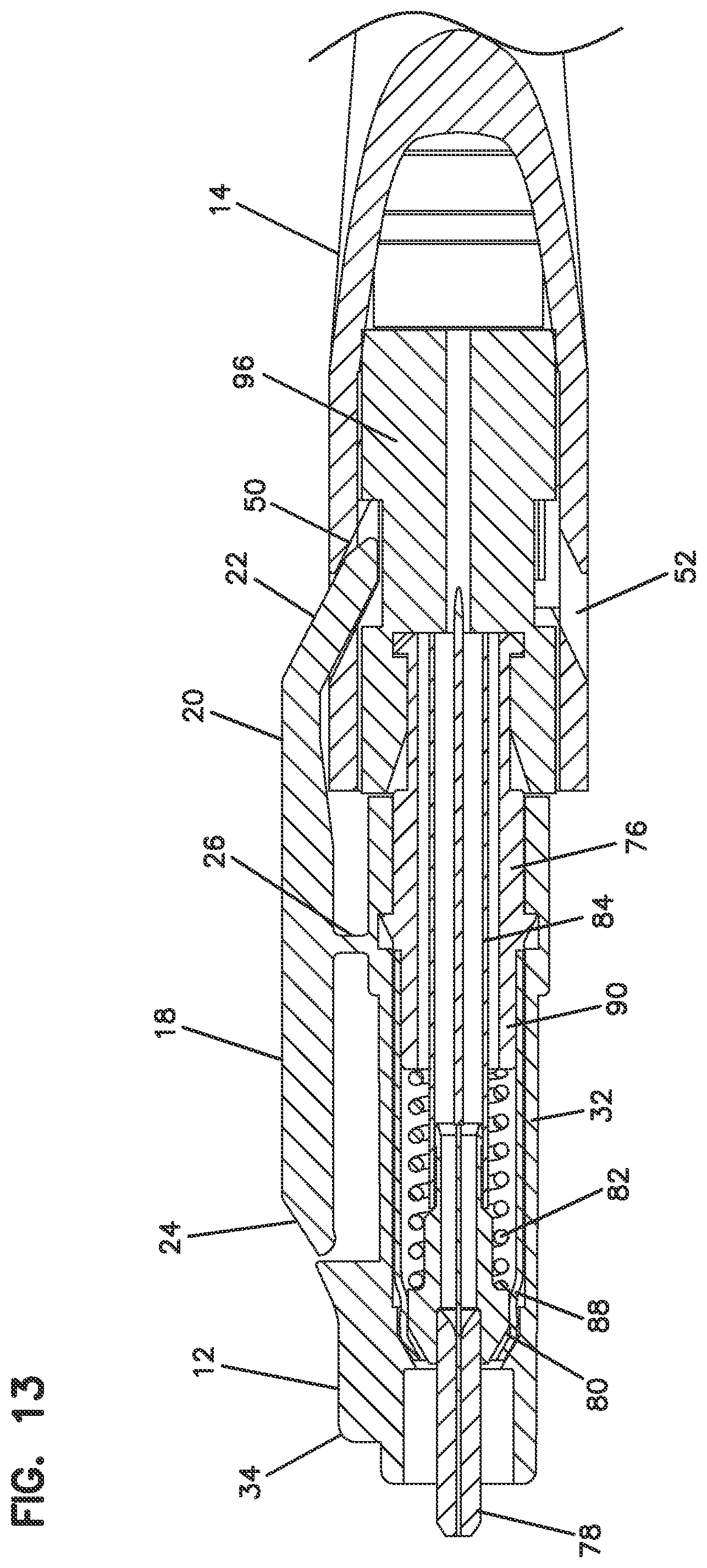 Patent US12353026 Figure 10 – Fiber optic connector
