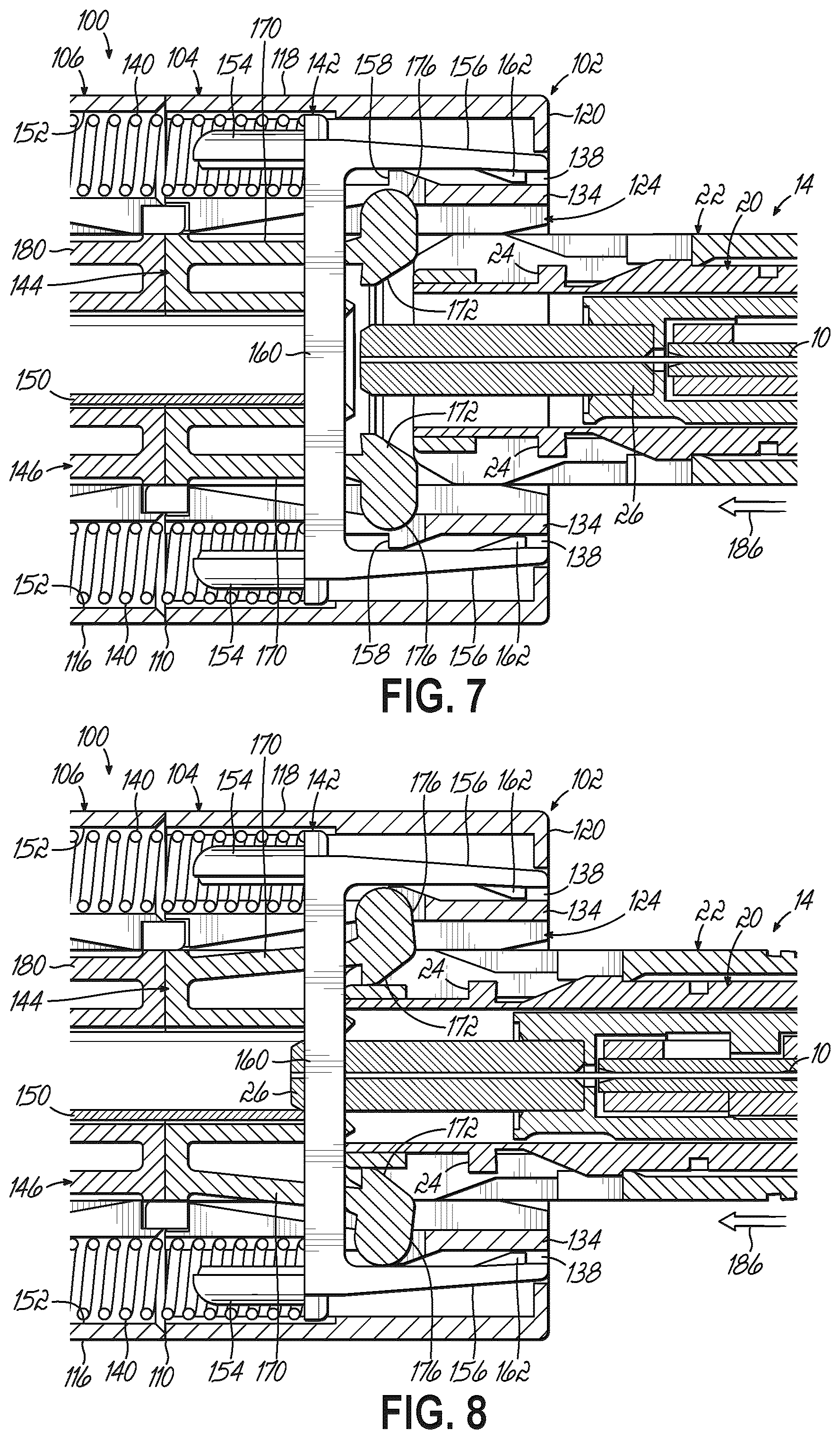 Patent US12353027 Figure 5 – Fiber optic adapters for use with fiber optic connectors and methods for coupling fiber optic connectors