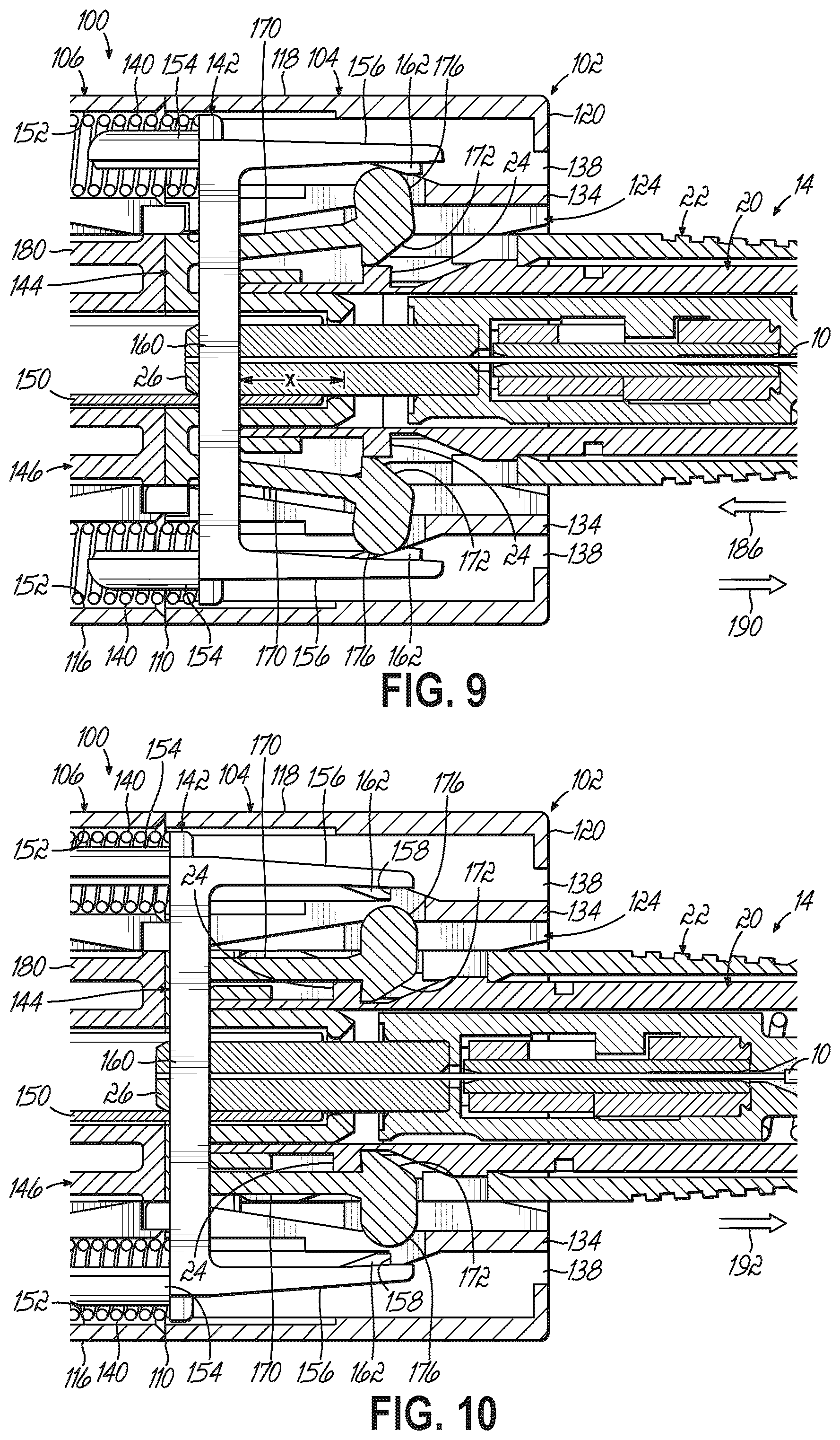 Patent US12353027 Figure 6 – Fiber optic adapters for use with fiber optic connectors and methods for coupling fiber optic connectors