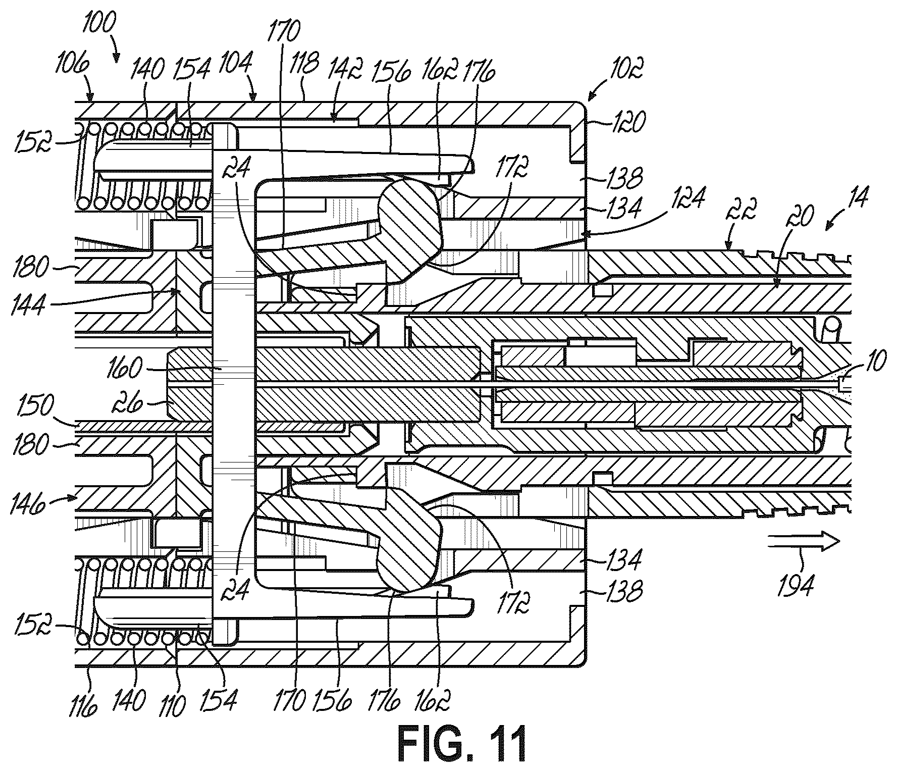Patent US12353027 Figure 7 – Fiber optic adapters for use with fiber optic connectors and methods for coupling fiber optic connectors