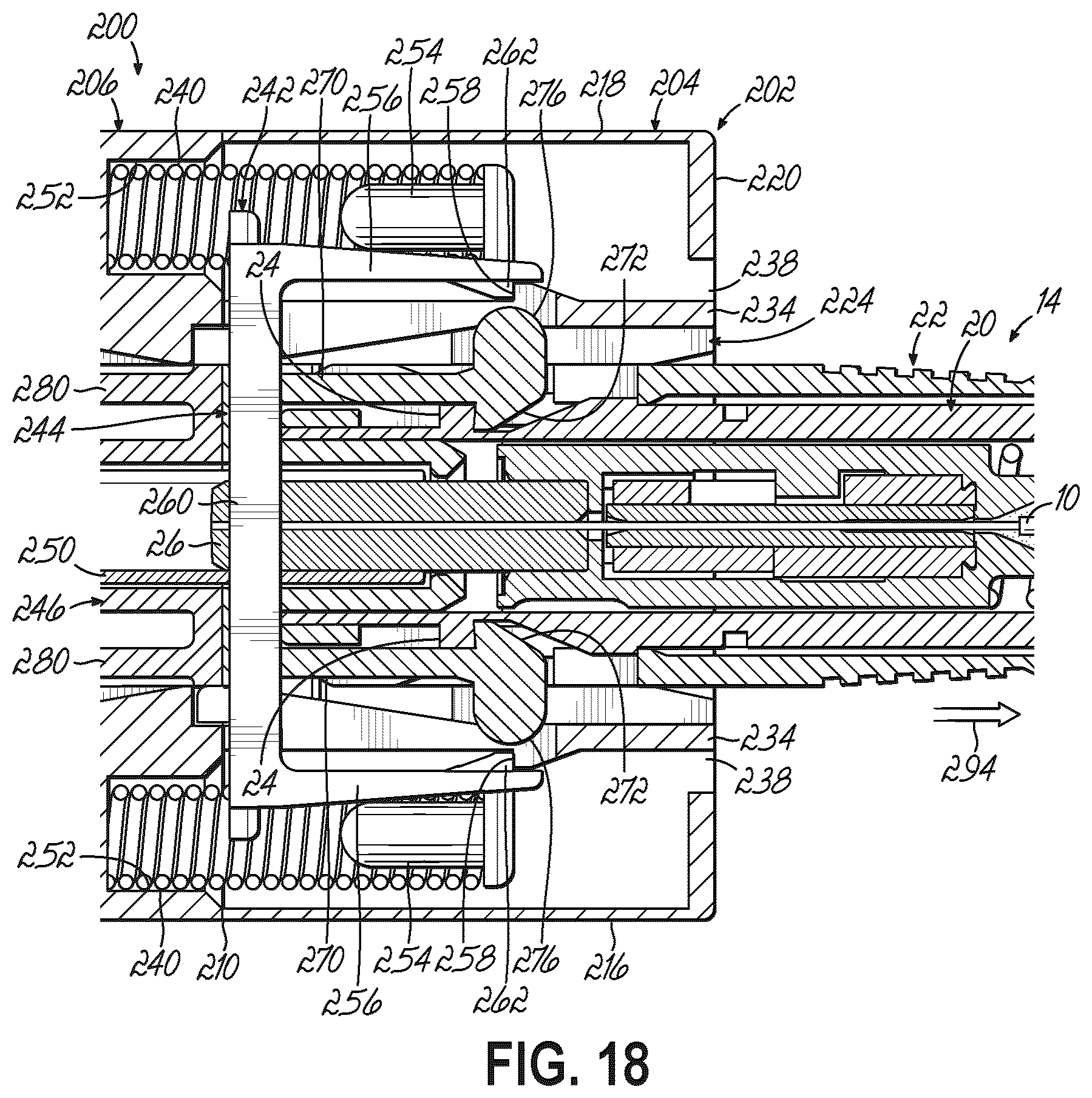 Patent US12353027 Figure 13 – Fiber optic adapters for use with fiber optic connectors and methods for coupling fiber optic connectors