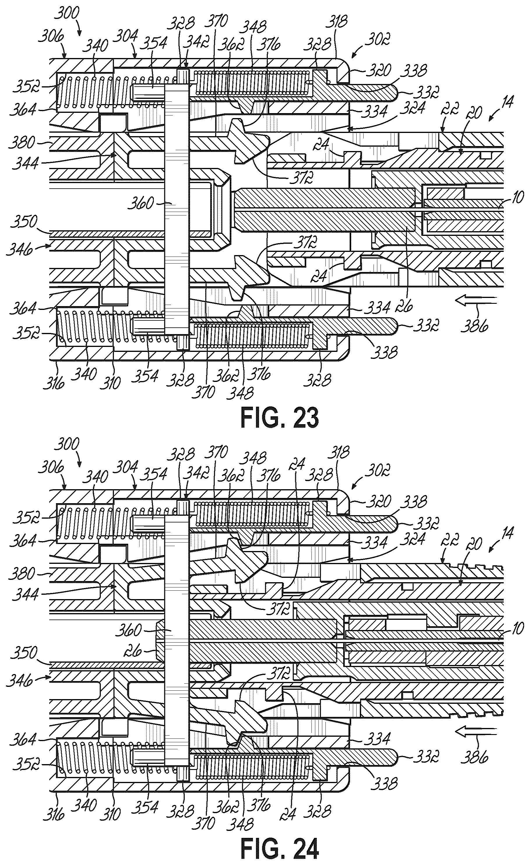 Patent US12353027 Figure 17 – Fiber optic adapters for use with fiber optic connectors and methods for coupling fiber optic connectors