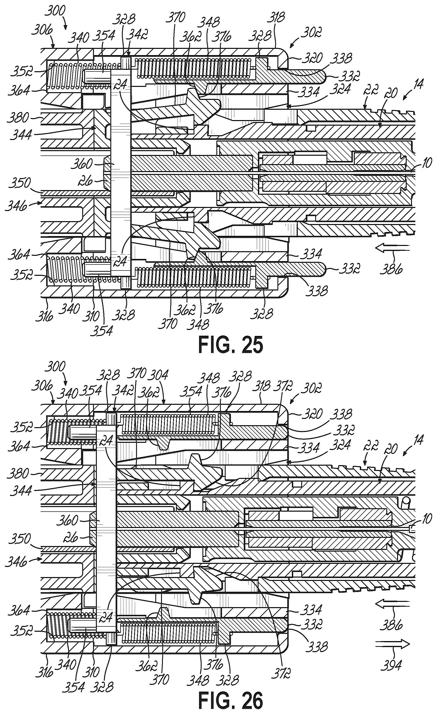 Patent US12353027 Figure 18 – Fiber optic adapters for use with fiber optic connectors and methods for coupling fiber optic connectors
