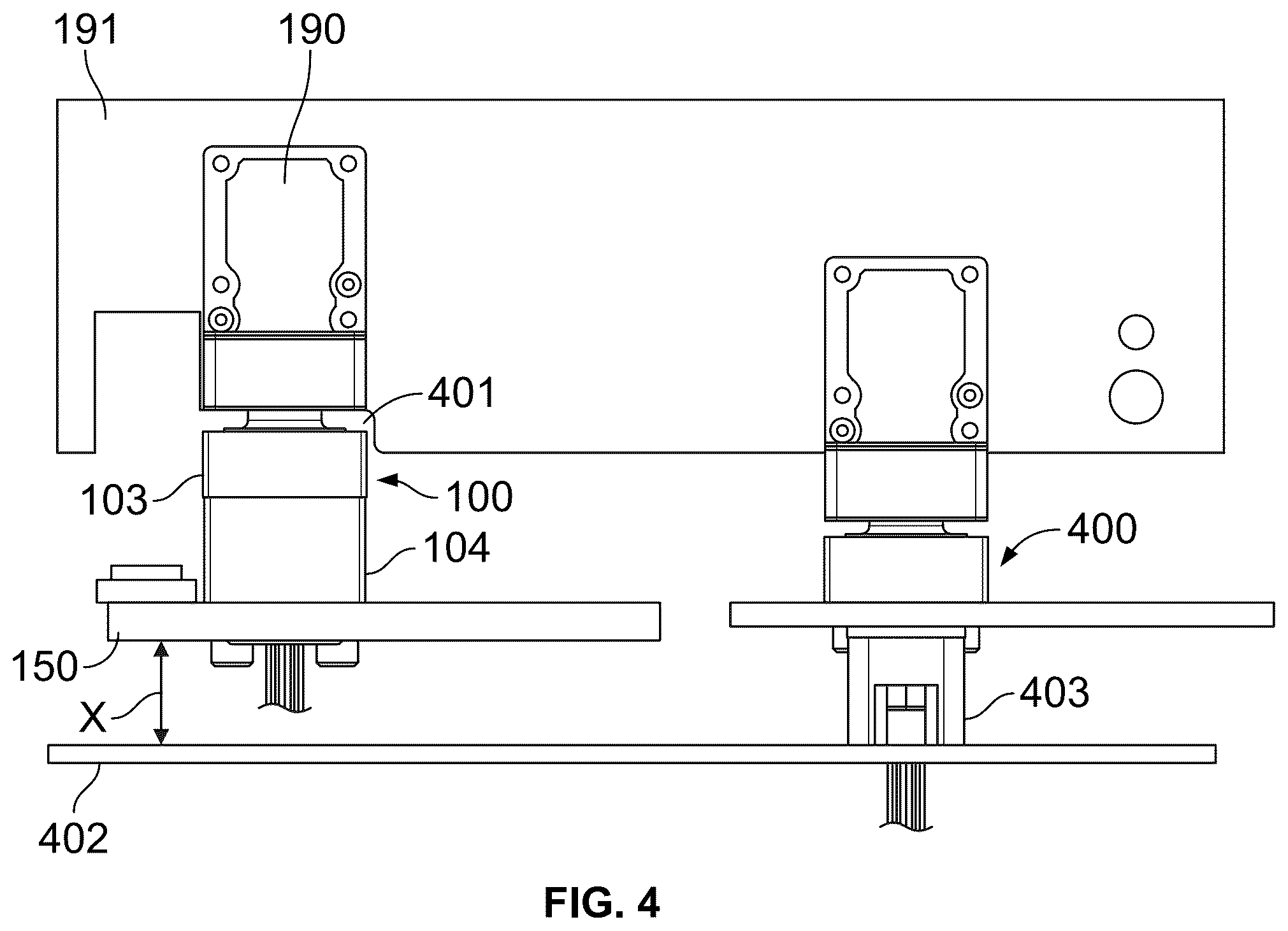 Patent US12353028 Figure 4 – Fiber optic backplane connector with spacer