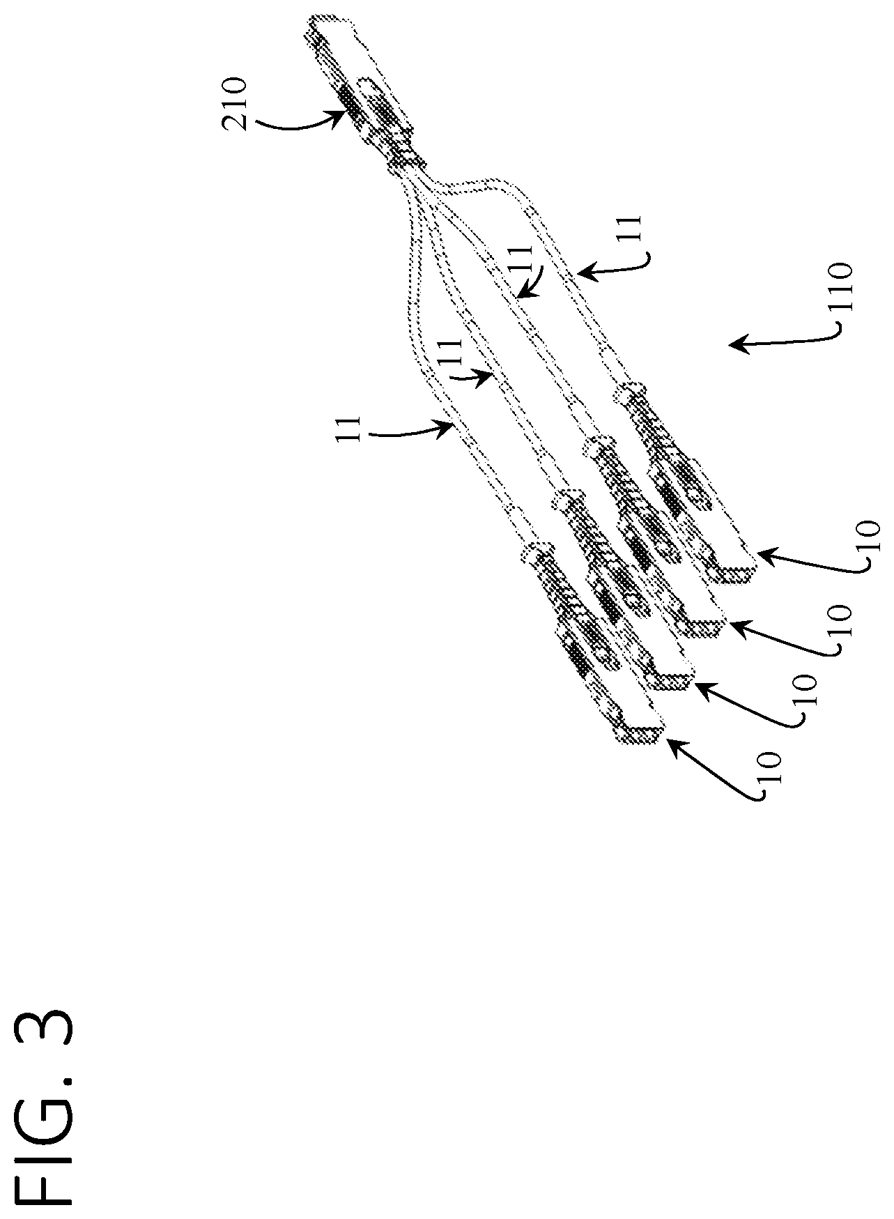 Patent US12353029 Figure 3 – Optical fiber connector