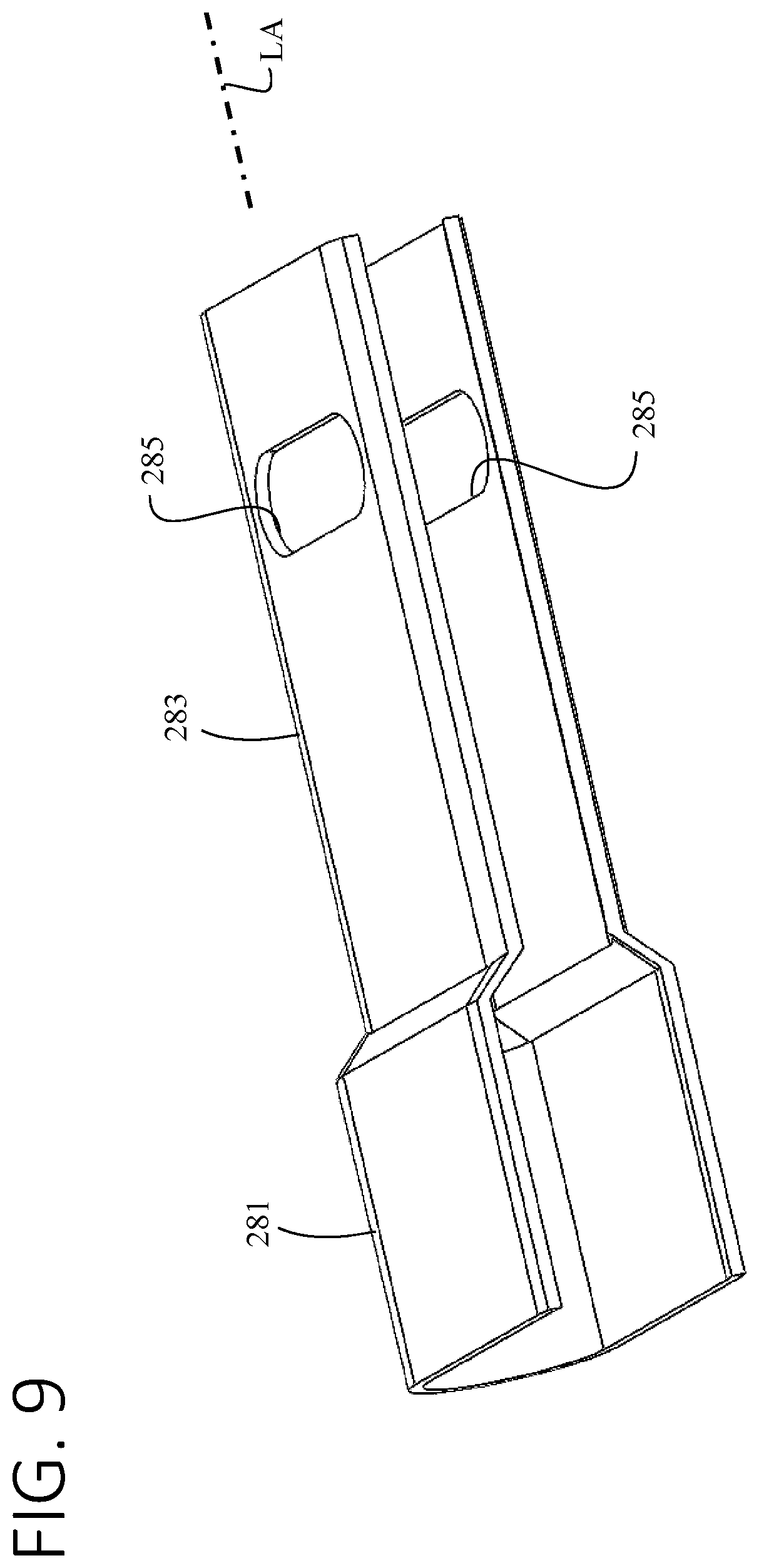 Patent US12353029 Figure 11 – Optical fiber connector