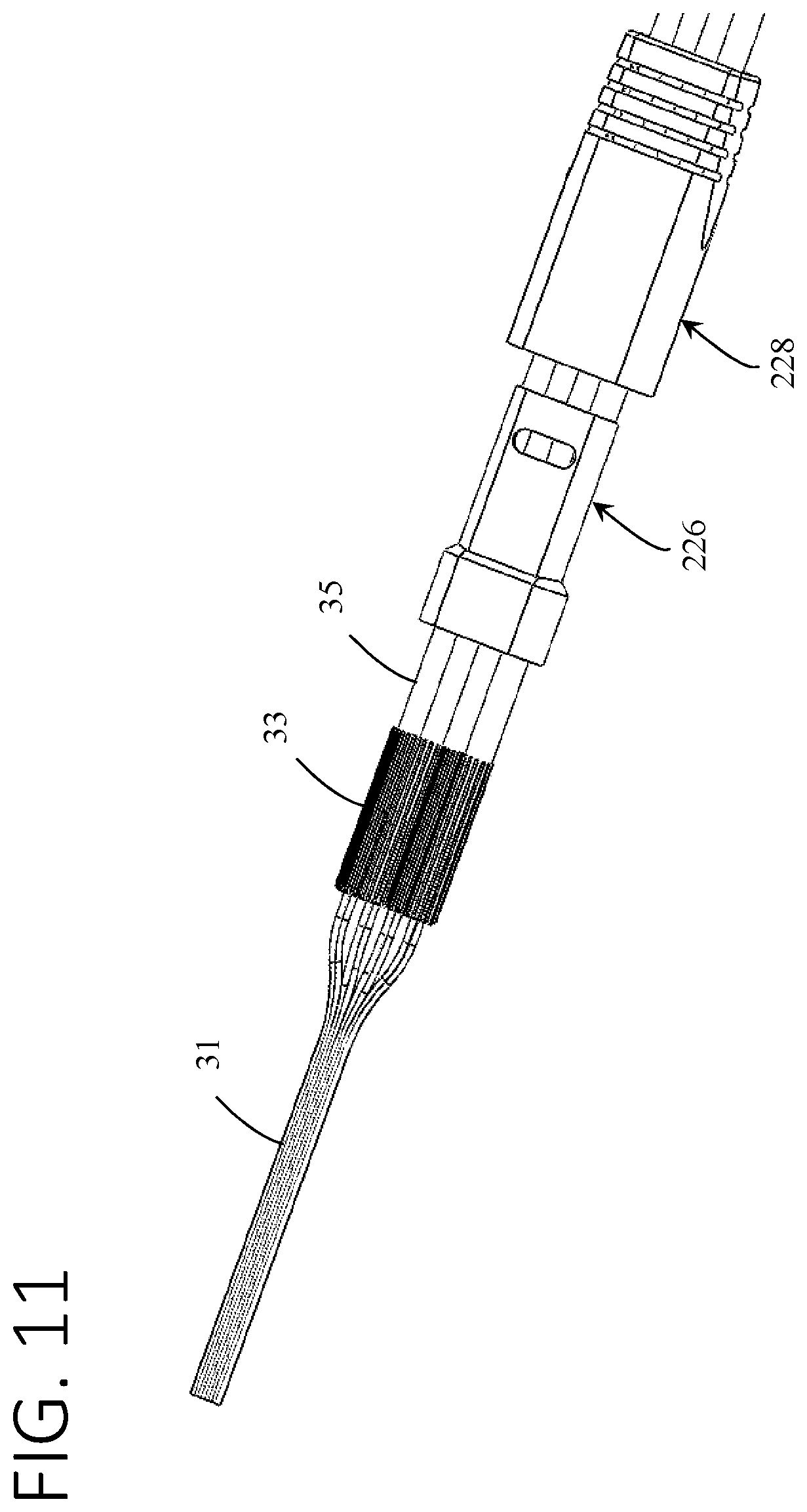Patent US12353029 Figure 13 – Optical fiber connector