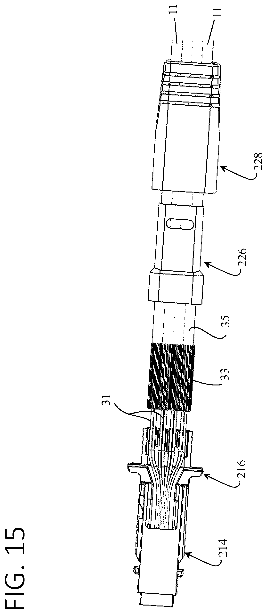 Patent US12353029 Figure 17 – Optical fiber connector