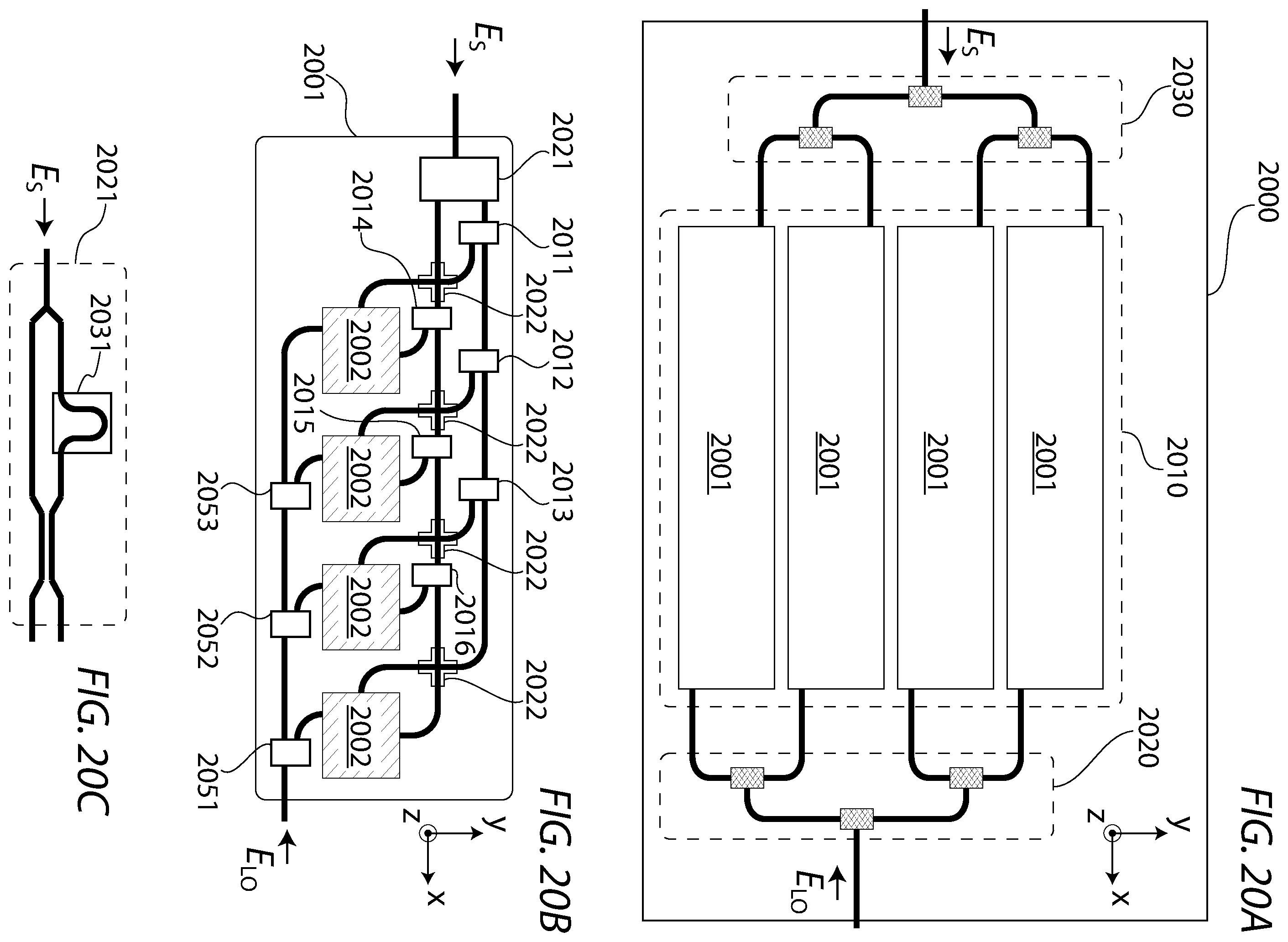 Patent US12353030 Figure 20 – Optical coherent imager having shared input-output path and method for sensing coherent light
