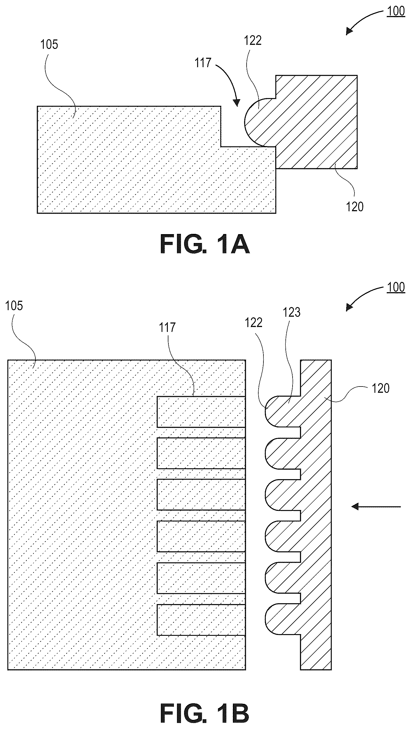 Patent US12353032 — Enabling passive alignment for lens attach — Figure 1